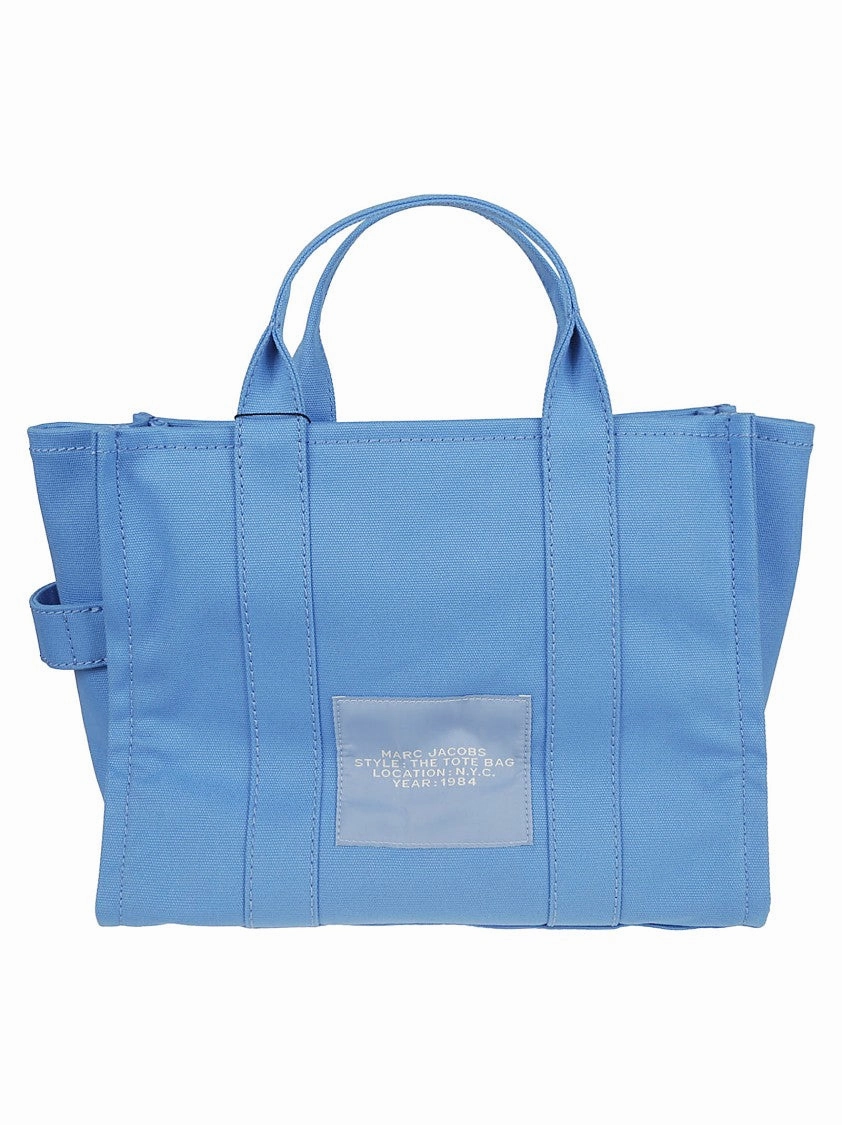 Medium Cotton Canvas Tote With Versatile Carrying Options