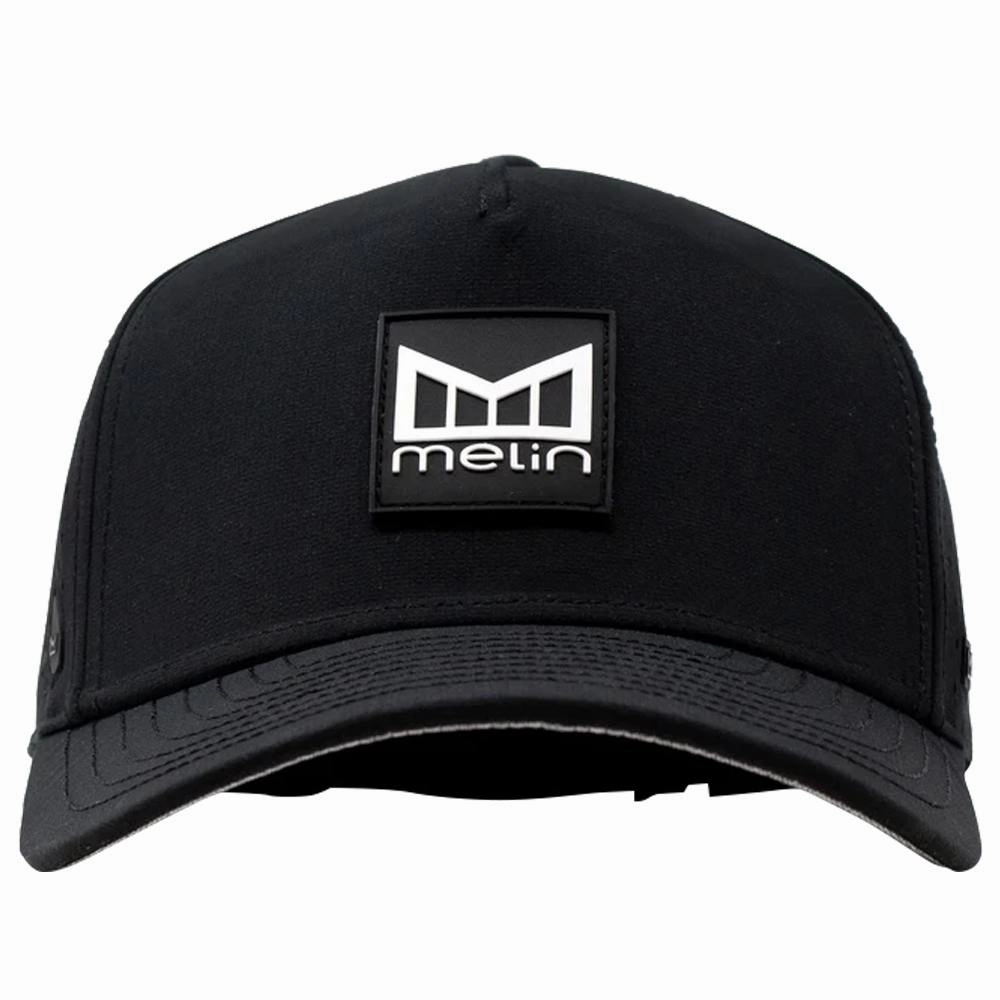 Melin Odyssey Stacked Hydro Golf Cap Black - SU23 Men