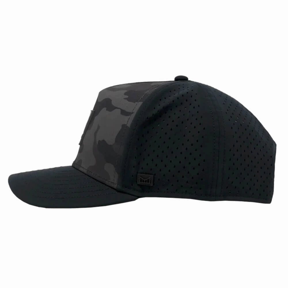 Melin Odyssey Stacked Hydro Golf Cap Black Camo - SU22 Men