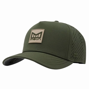 Melin Odyssey Stacked Hydro Golf Cap Canopy/Khaki - FA23 Men