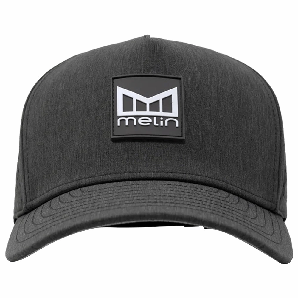 Melin Odyssey Stacked Hydro Golf Cap Heather Charcoal - SU22 Men