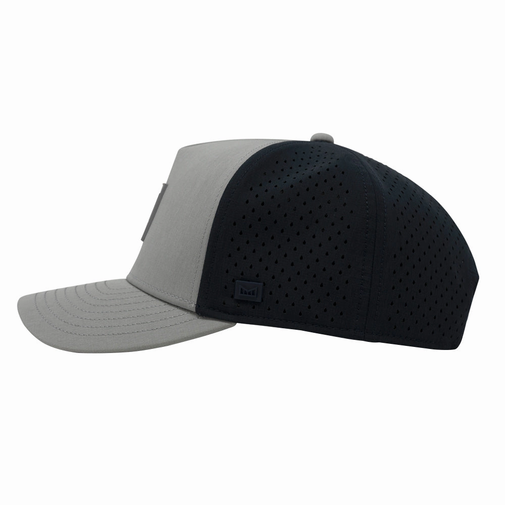 Melin Odyssey Stacked Hydro Golf Cap Heather Gray/Navy - FW24 Men