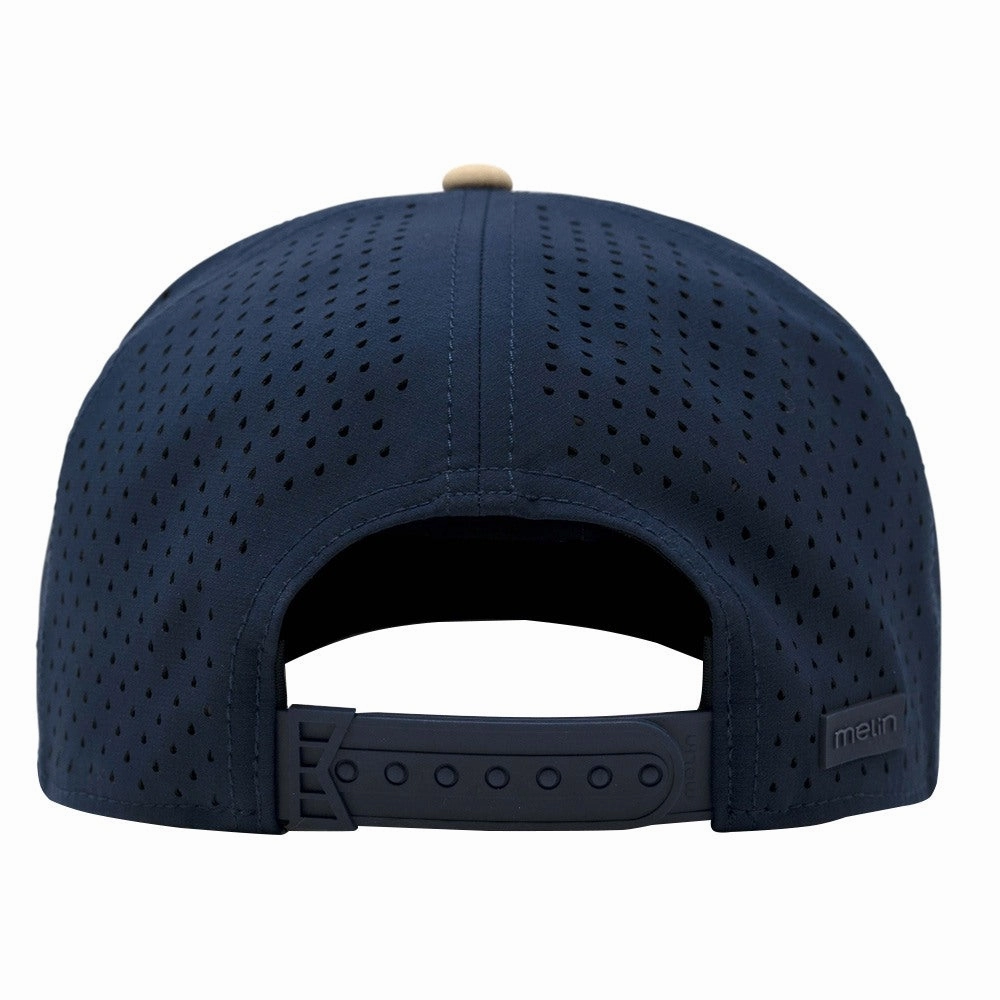 Melin Odyssey Stacked Hydro Golf Cap Khaki/Navy - SP24 Men