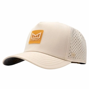 Melin Odyssey Stacked Hydro Golf Cap Natural Gum - SP23 Men