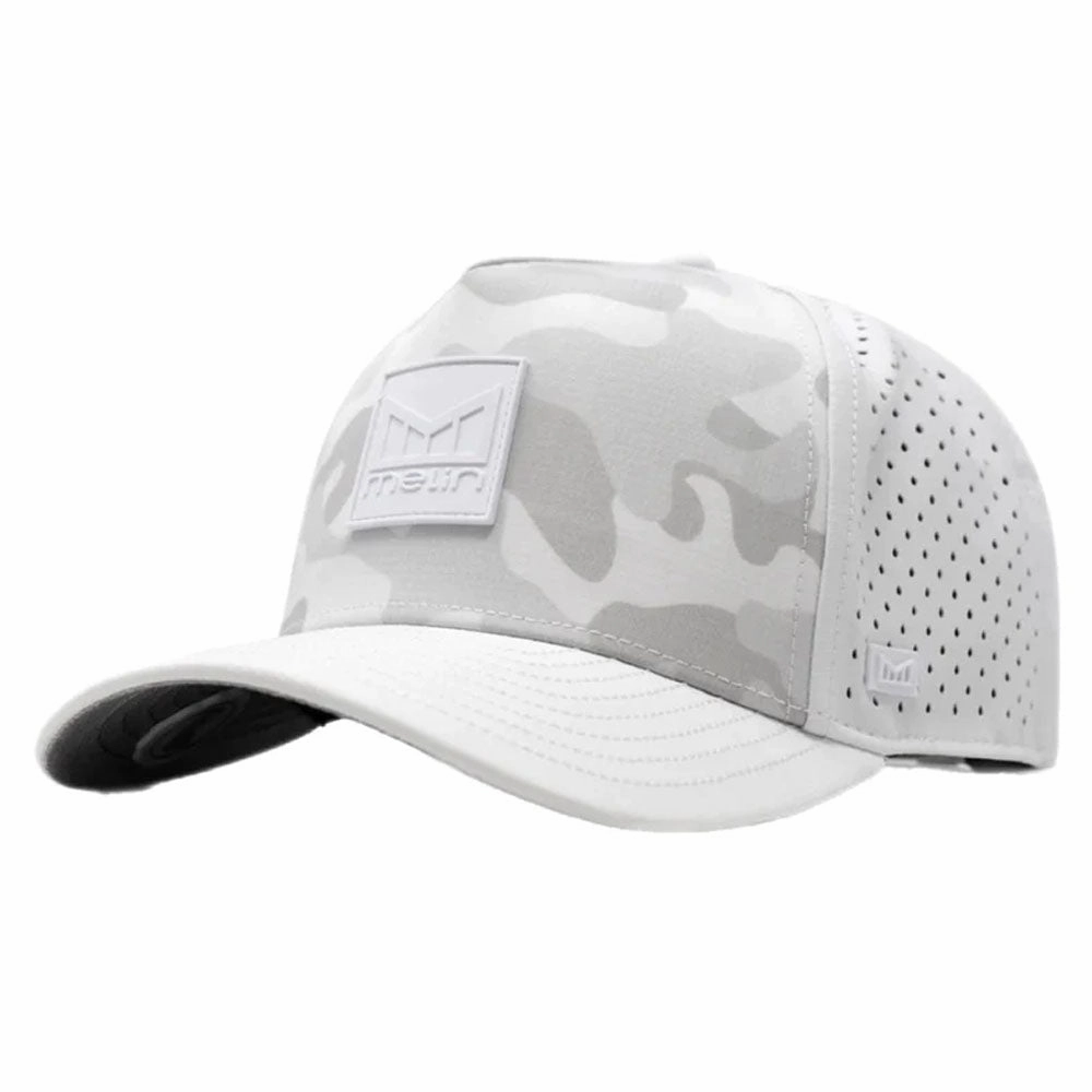 Melin Odyssey Stacked Hydro Golf Cap Snow Camo - SU23 Men