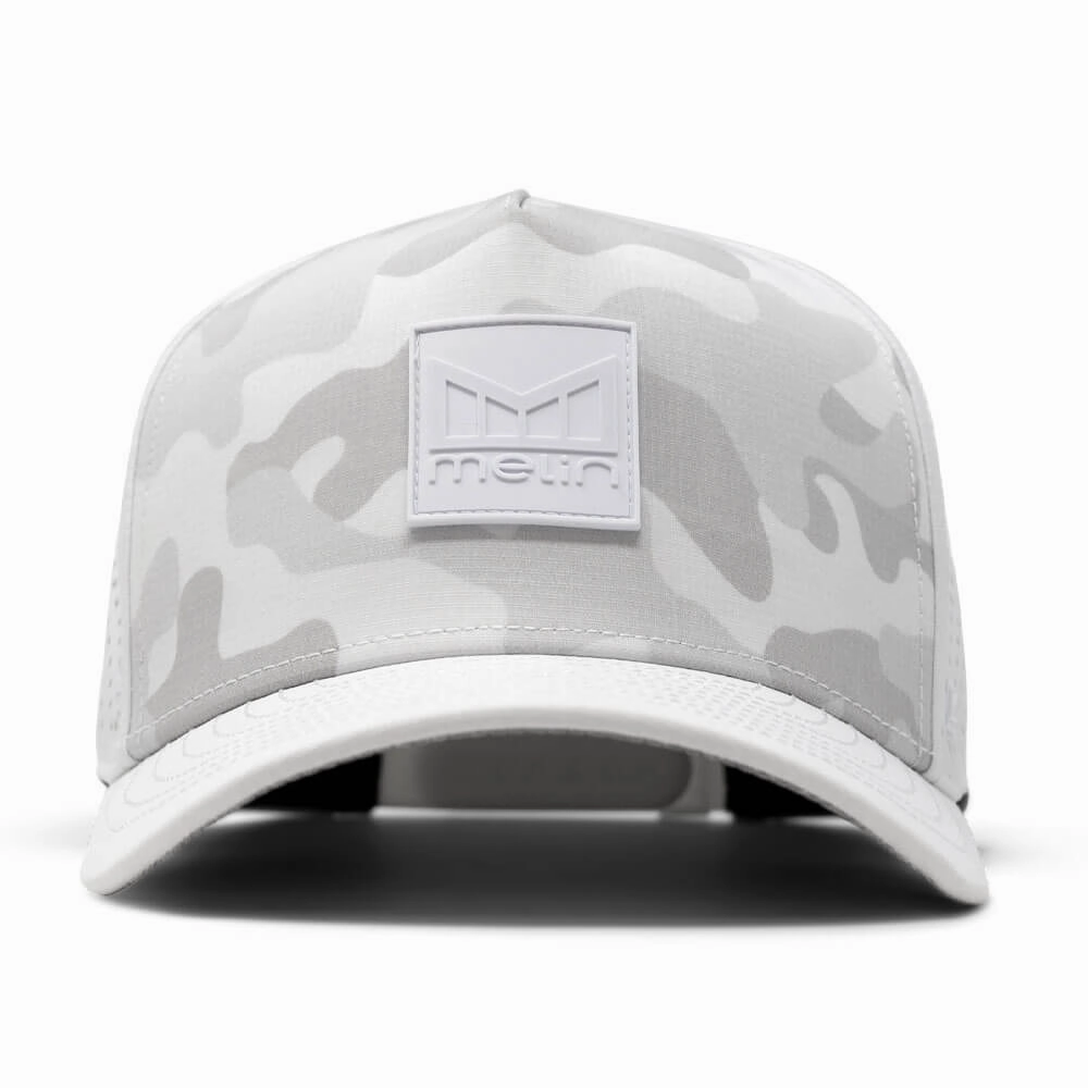 Melin Odyssey Stacked Hydro Golf Cap Snow Camo - SU23 Men