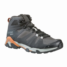 Men's Arete Mid B-Dry Boot - Black/Copper (Regular Width)