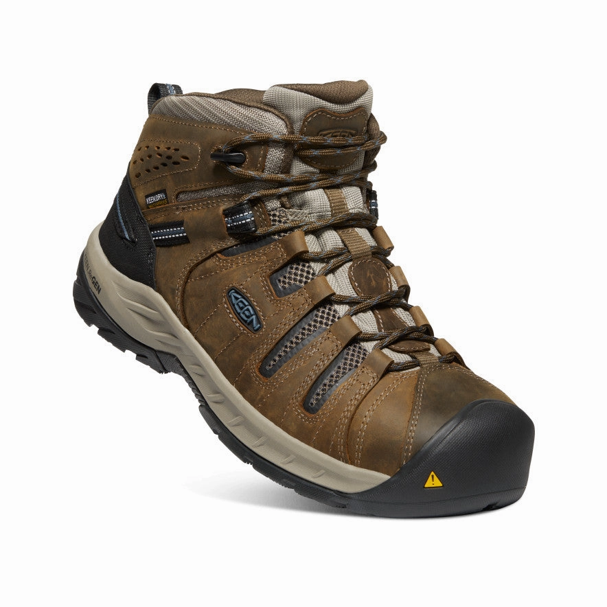 Men's Flint II Waterproof Boot (Steel Toe)  |  Cascade Brown/Orion Blue