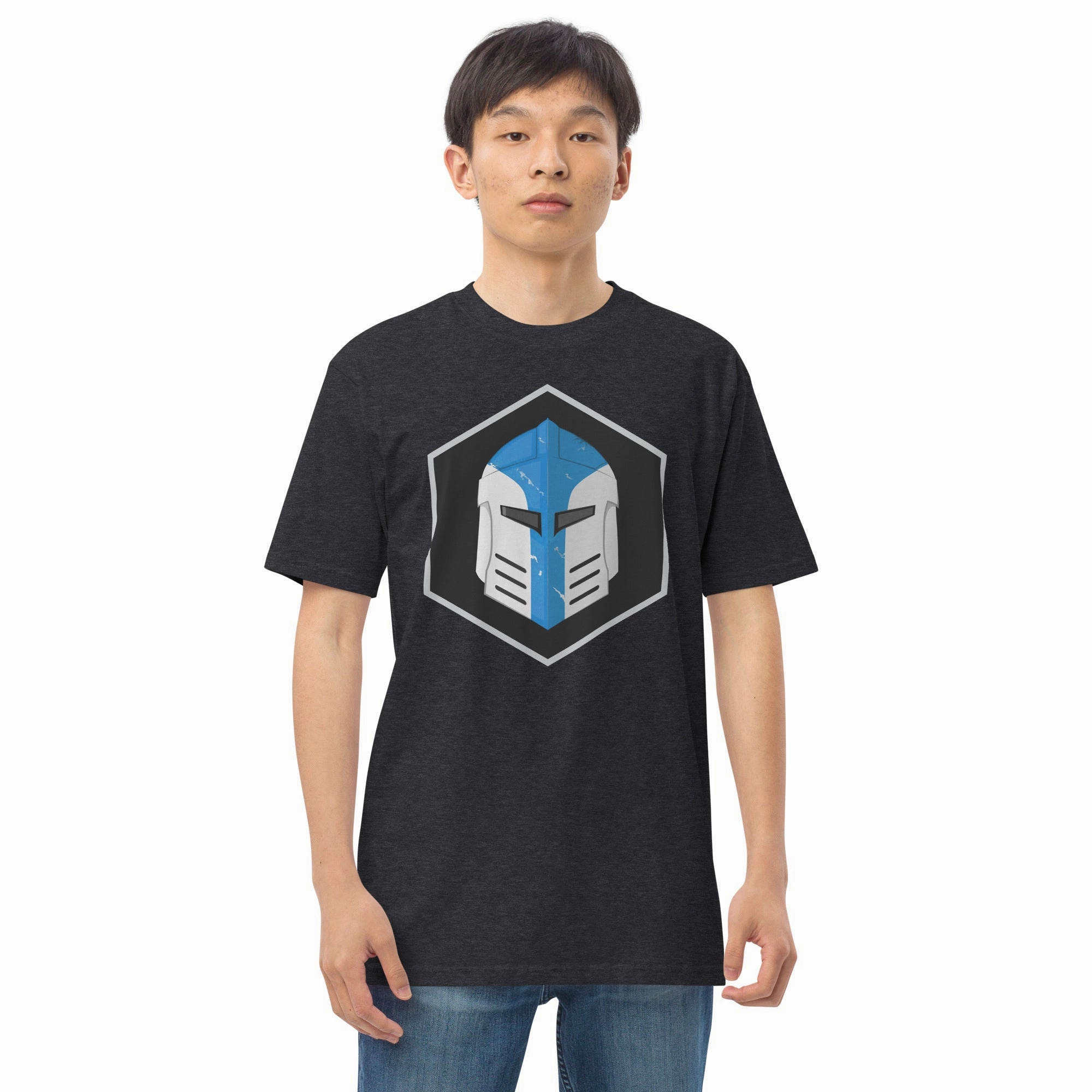Men’s Premium Heavyweight Tee - Galactic Armory Logo
