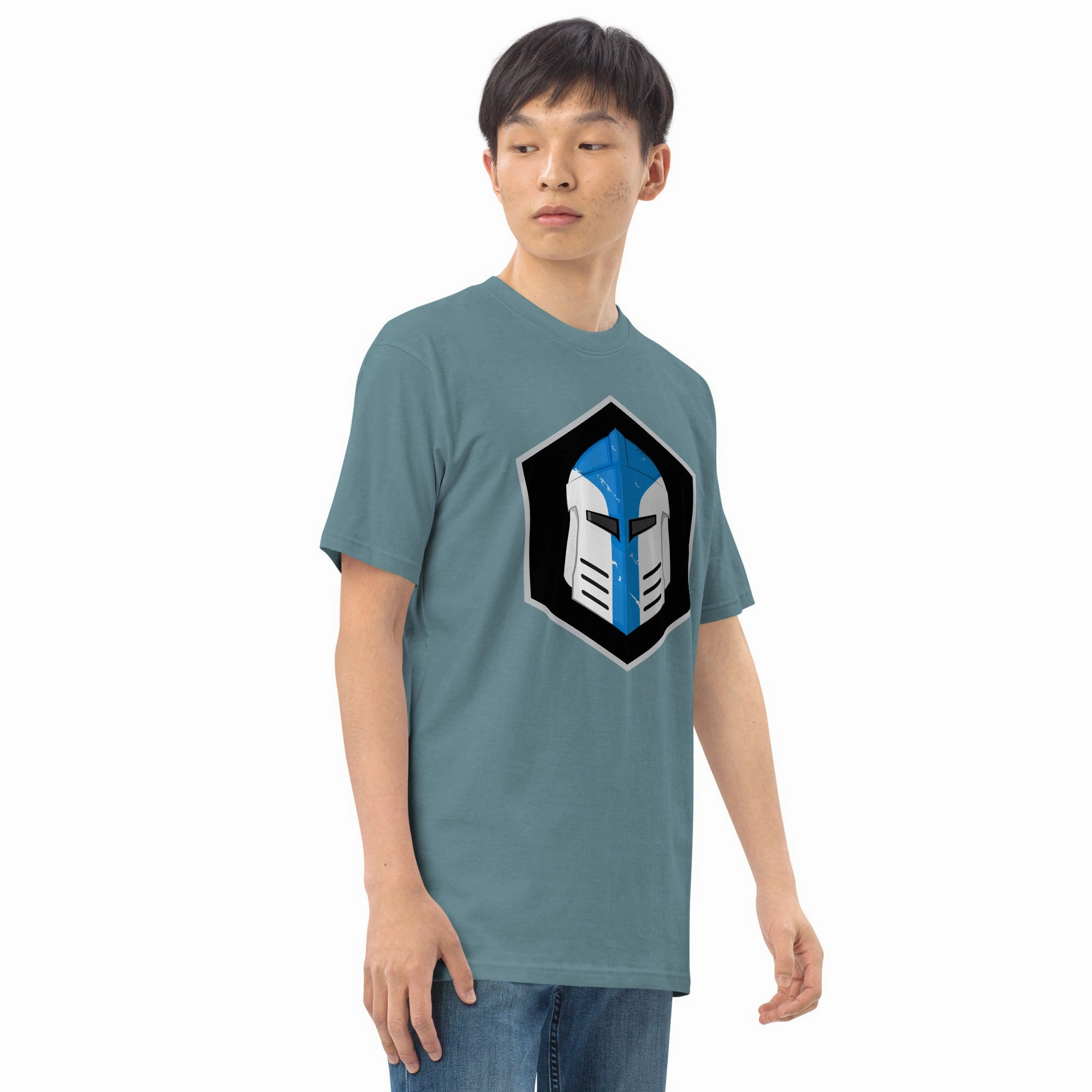 Men’s Premium Heavyweight Tee - Galactic Armory Logo