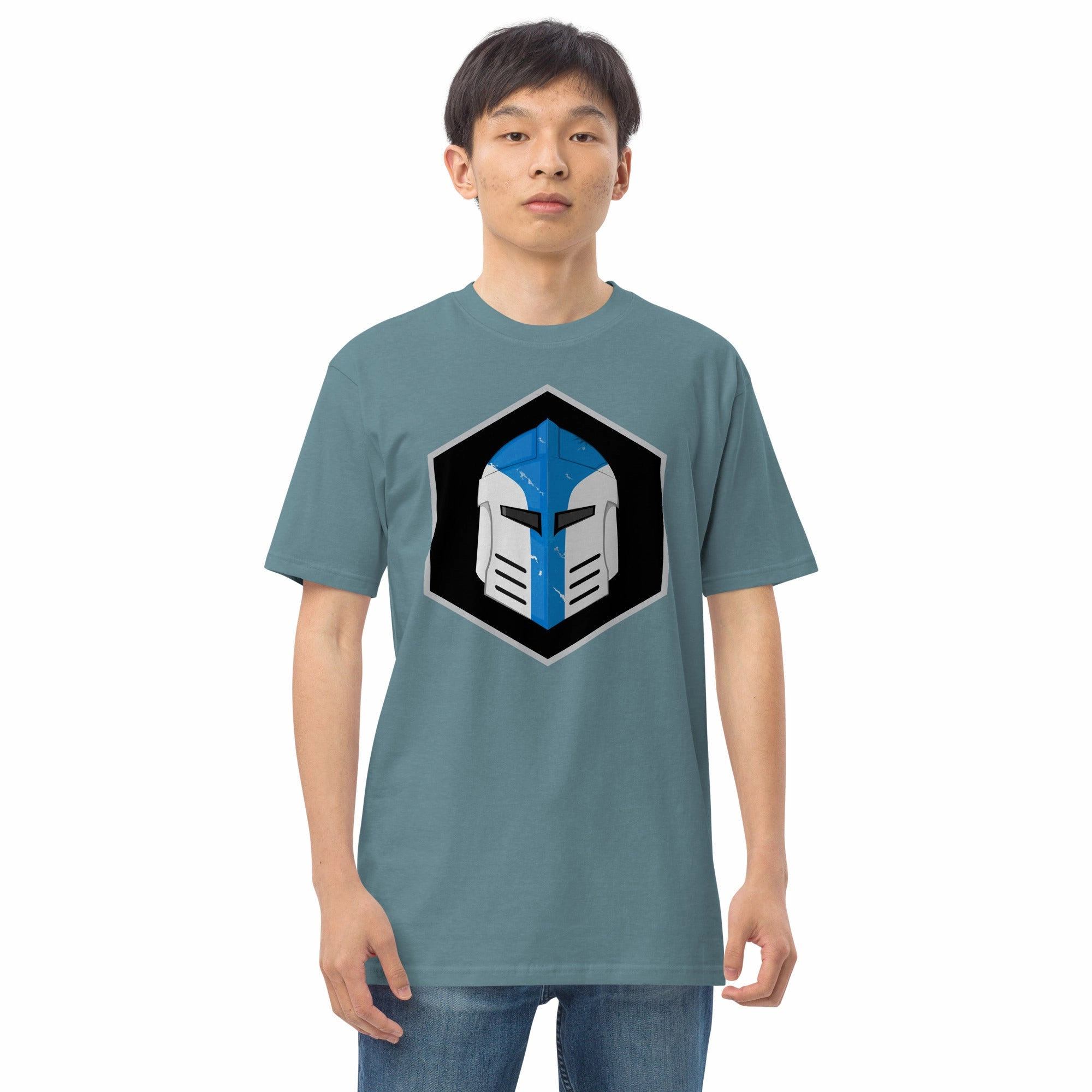 Men’s Premium Heavyweight Tee - Galactic Armory Logo