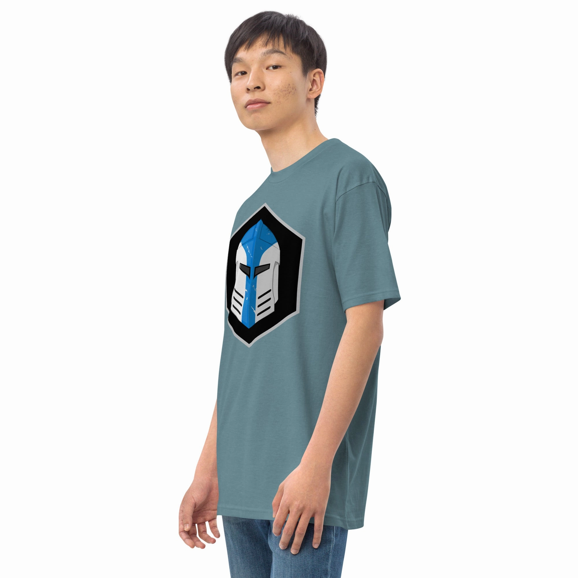 Men’s Premium Heavyweight Tee - Galactic Armory Logo