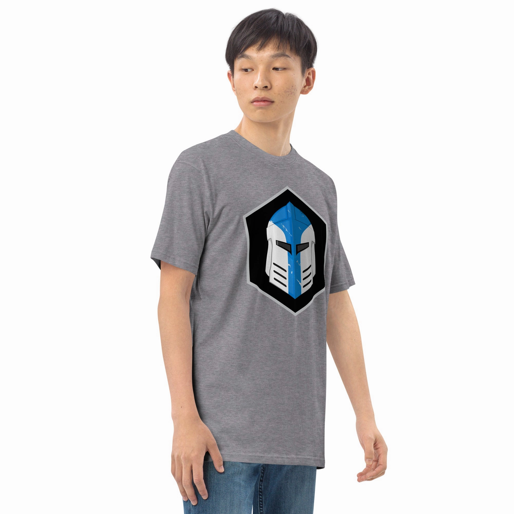Men’s Premium Heavyweight Tee - Galactic Armory Logo