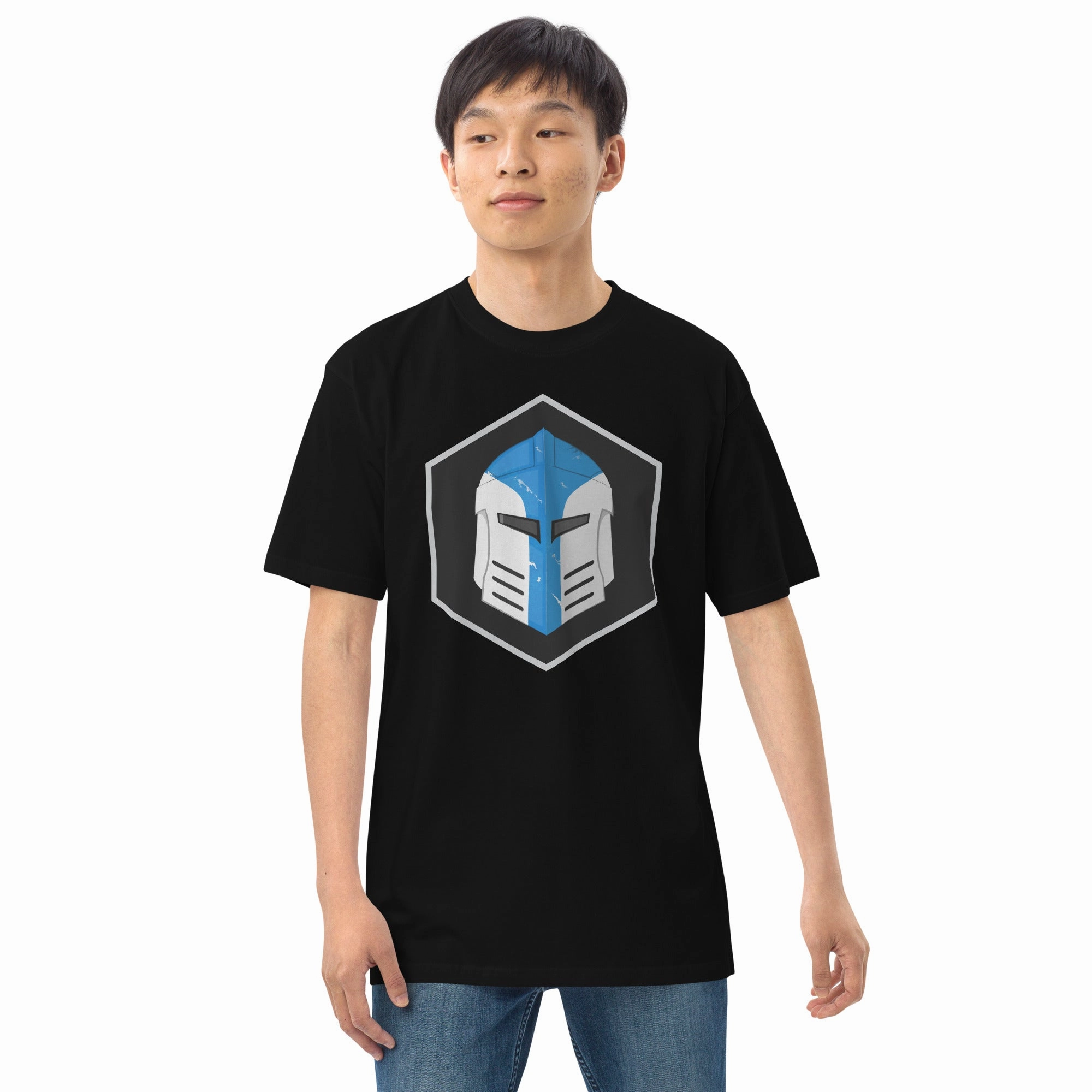 Men’s Premium Heavyweight Tee - Galactic Armory Logo