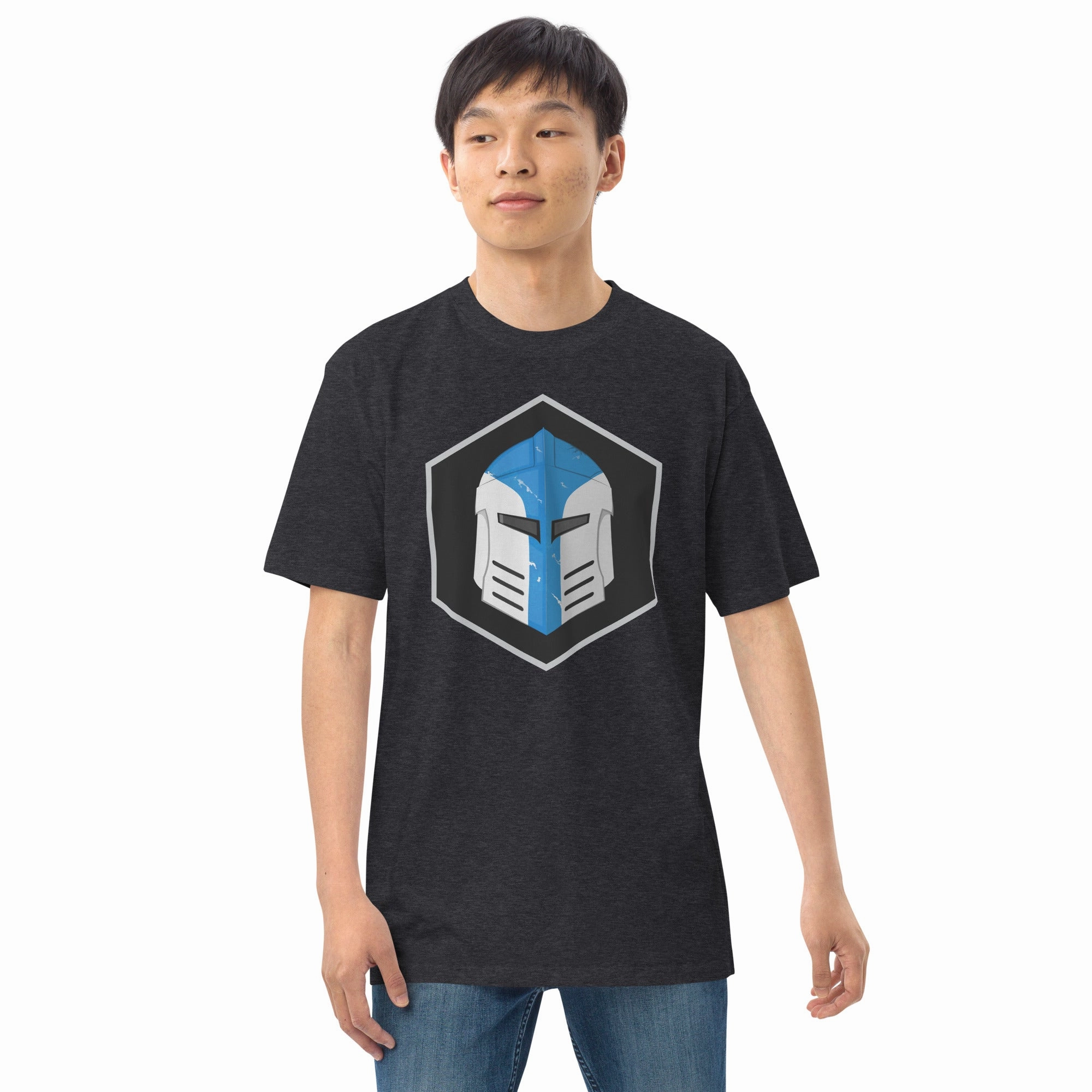 Men’s Premium Heavyweight Tee - Galactic Armory Logo