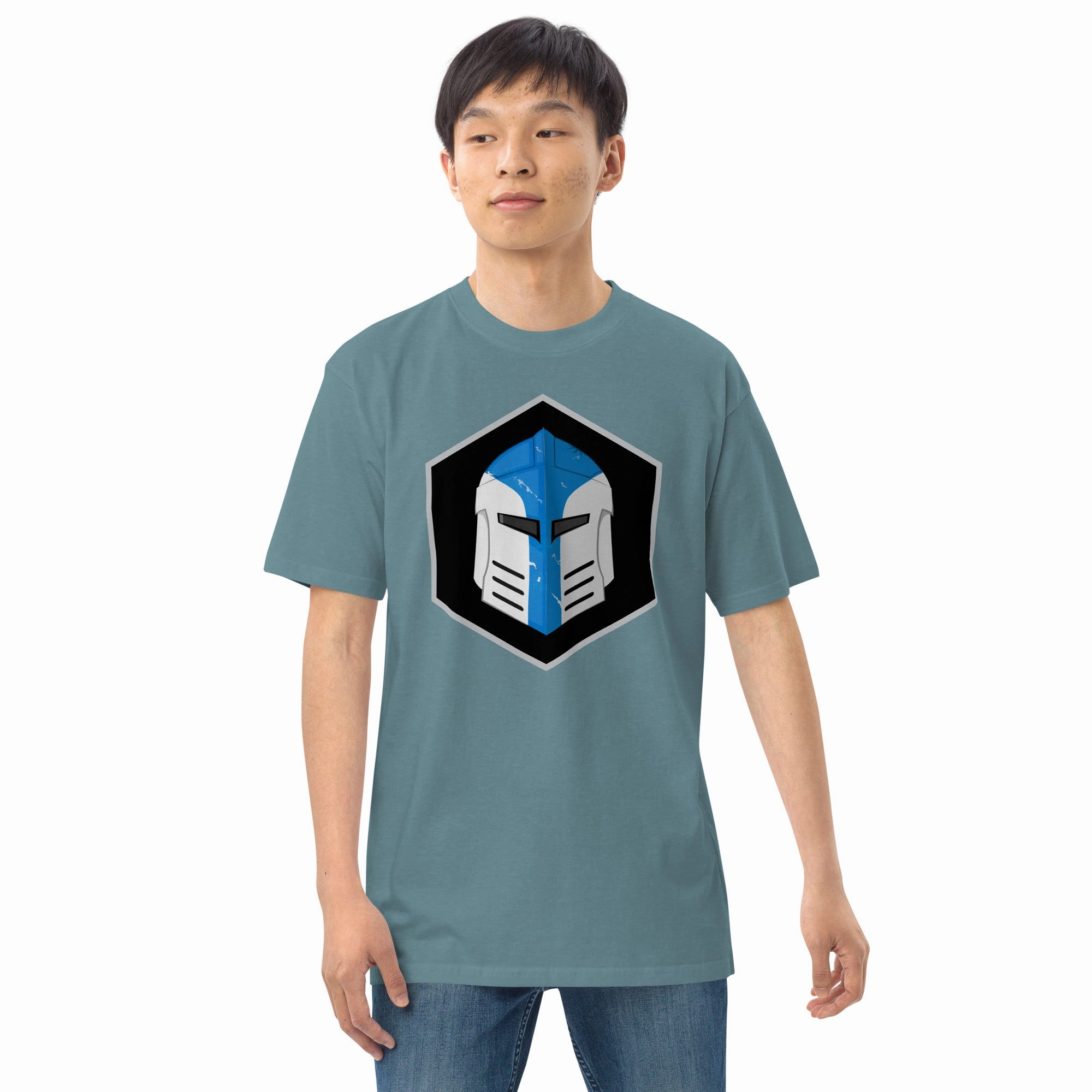 Men’s Premium Heavyweight Tee - Galactic Armory Logo