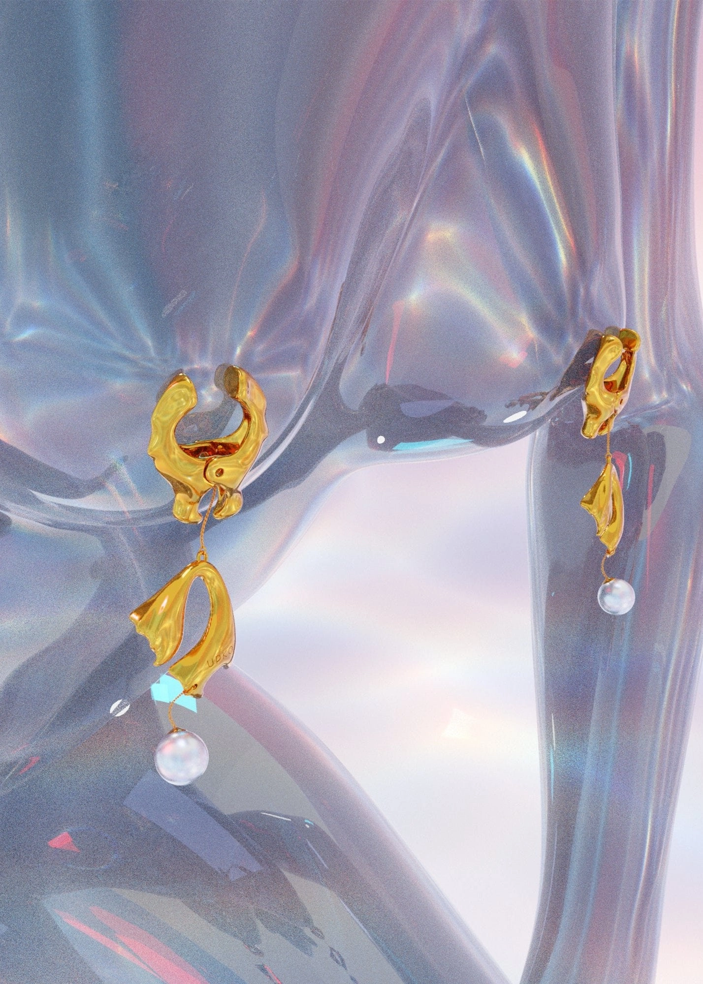 Moist Eyes Pearl Nipple Clamps