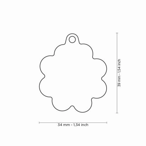 MyFamily ID Tag Big Daisy
