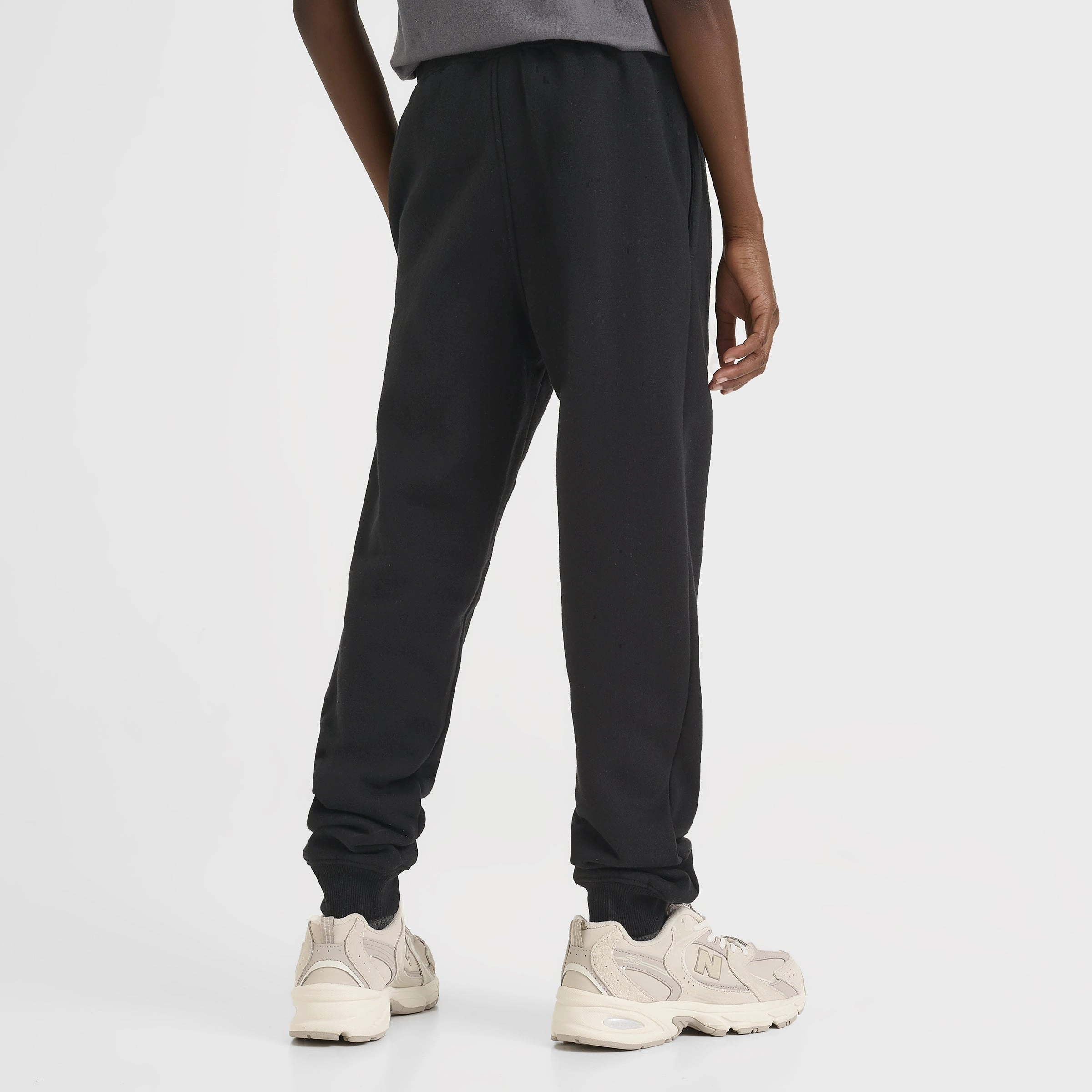 New Balance Junior Boys' Small Logo Joggers / Black