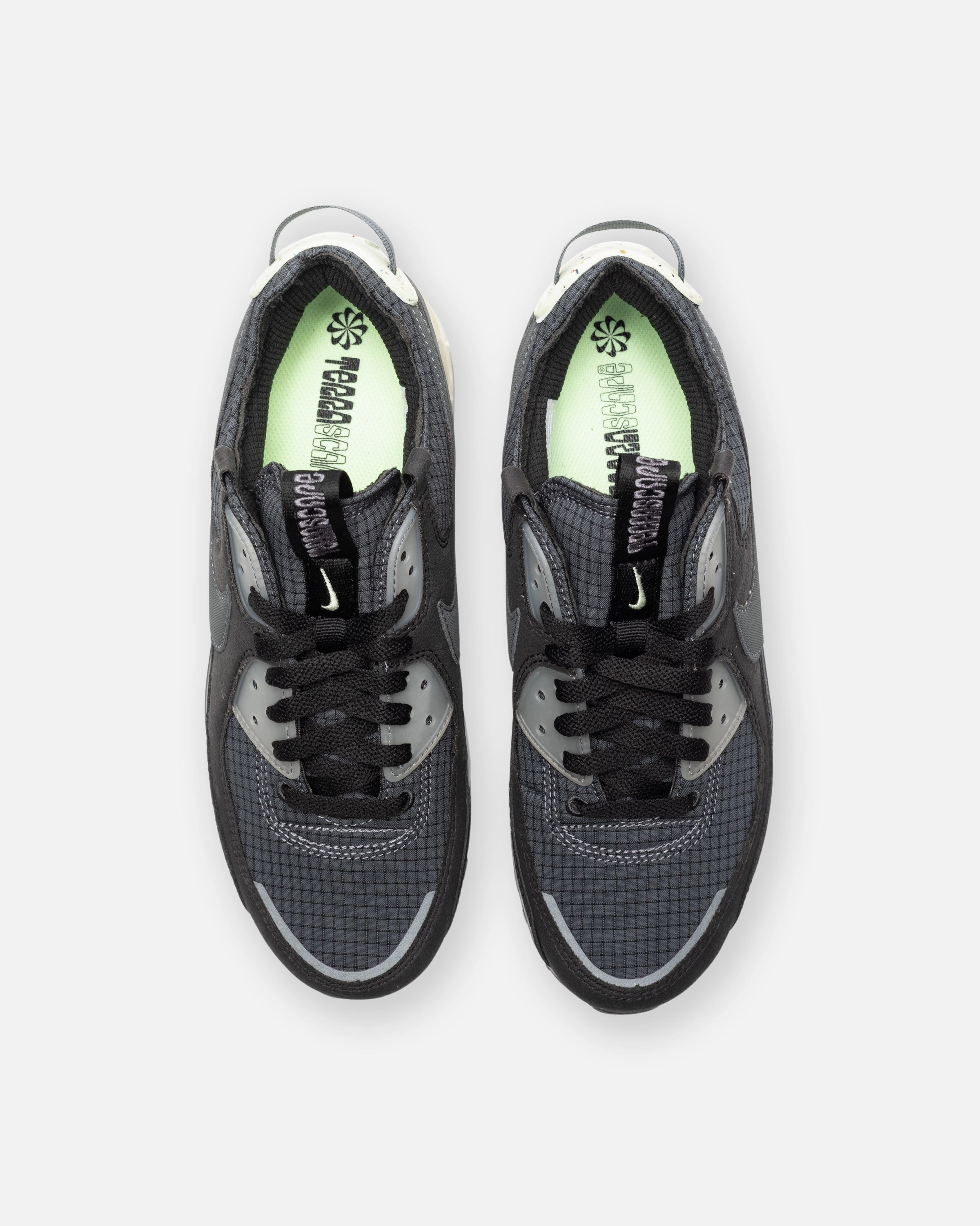 NIKE AIR MAX TERRASCAPE 90 - BLACK/ DARKGREY/ LIMEICE