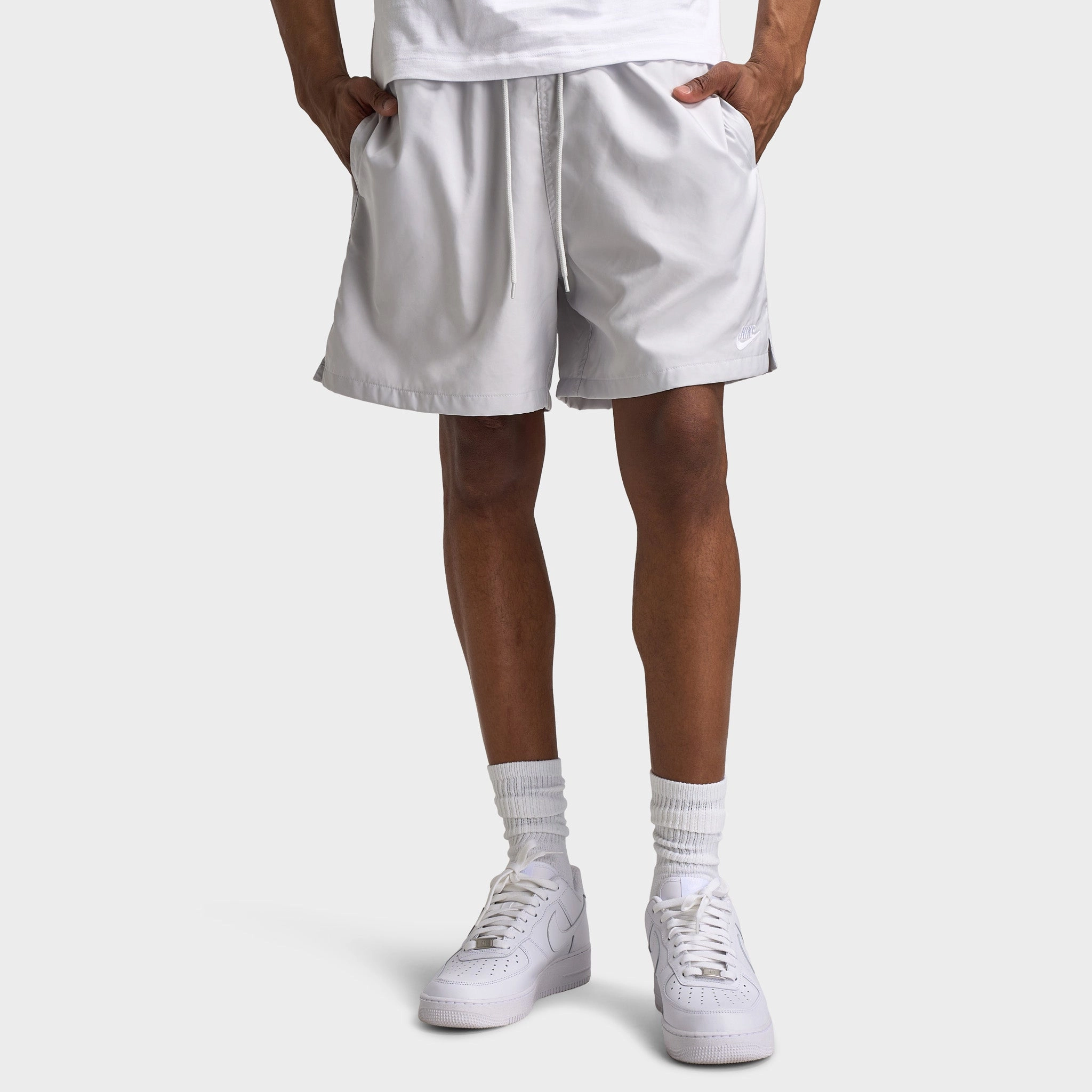 Nike Club Flow Shorts Photon Dust / White