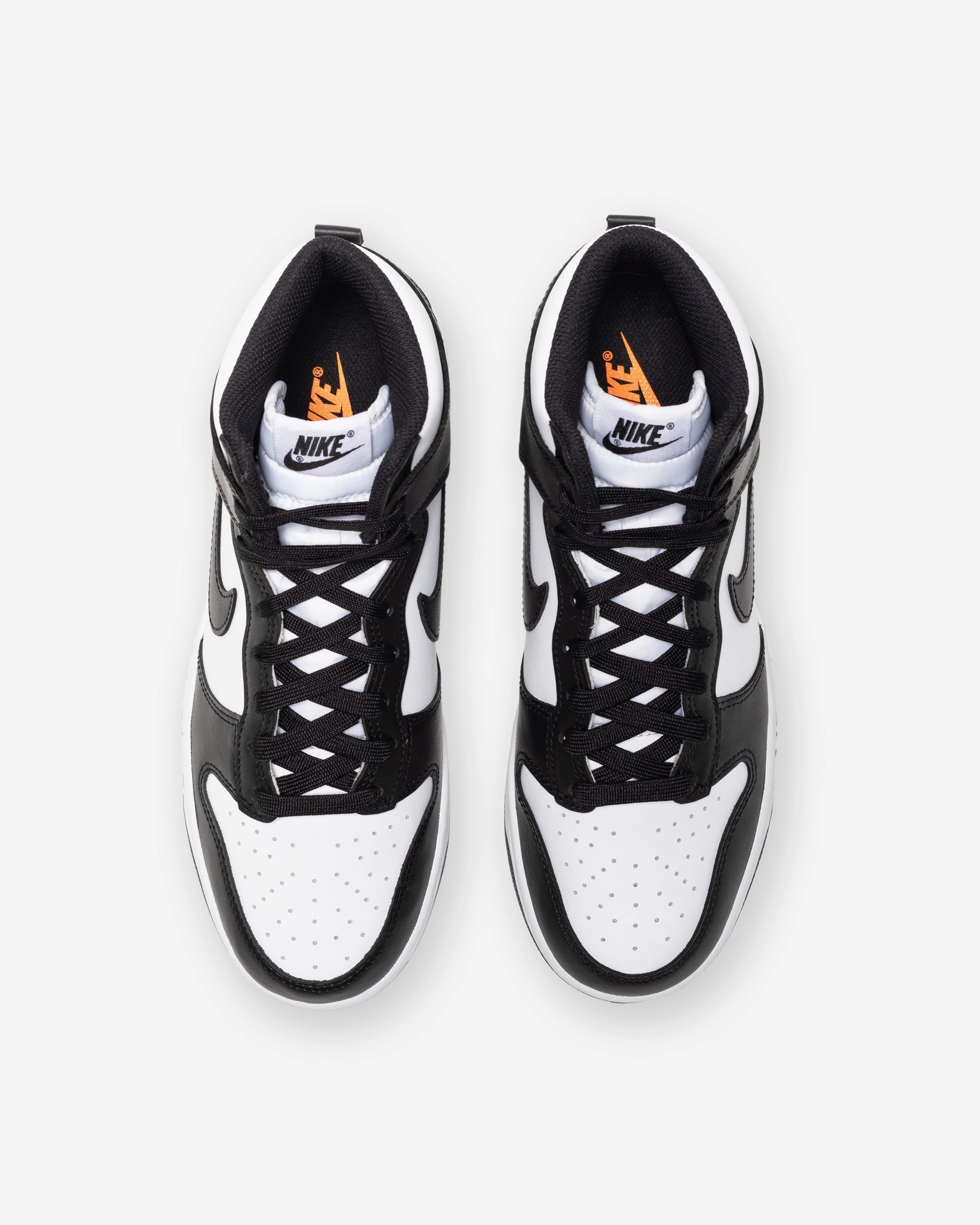 NIKE DUNK HIGH RETRO - WHITE/ BLACK/ TOTALORANGE