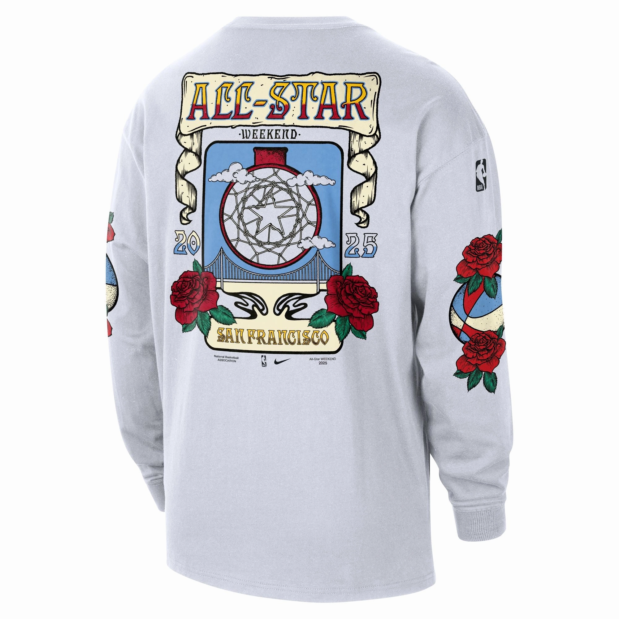 Nike NBA All Star Long Sleeve Max90 Graphic Tee