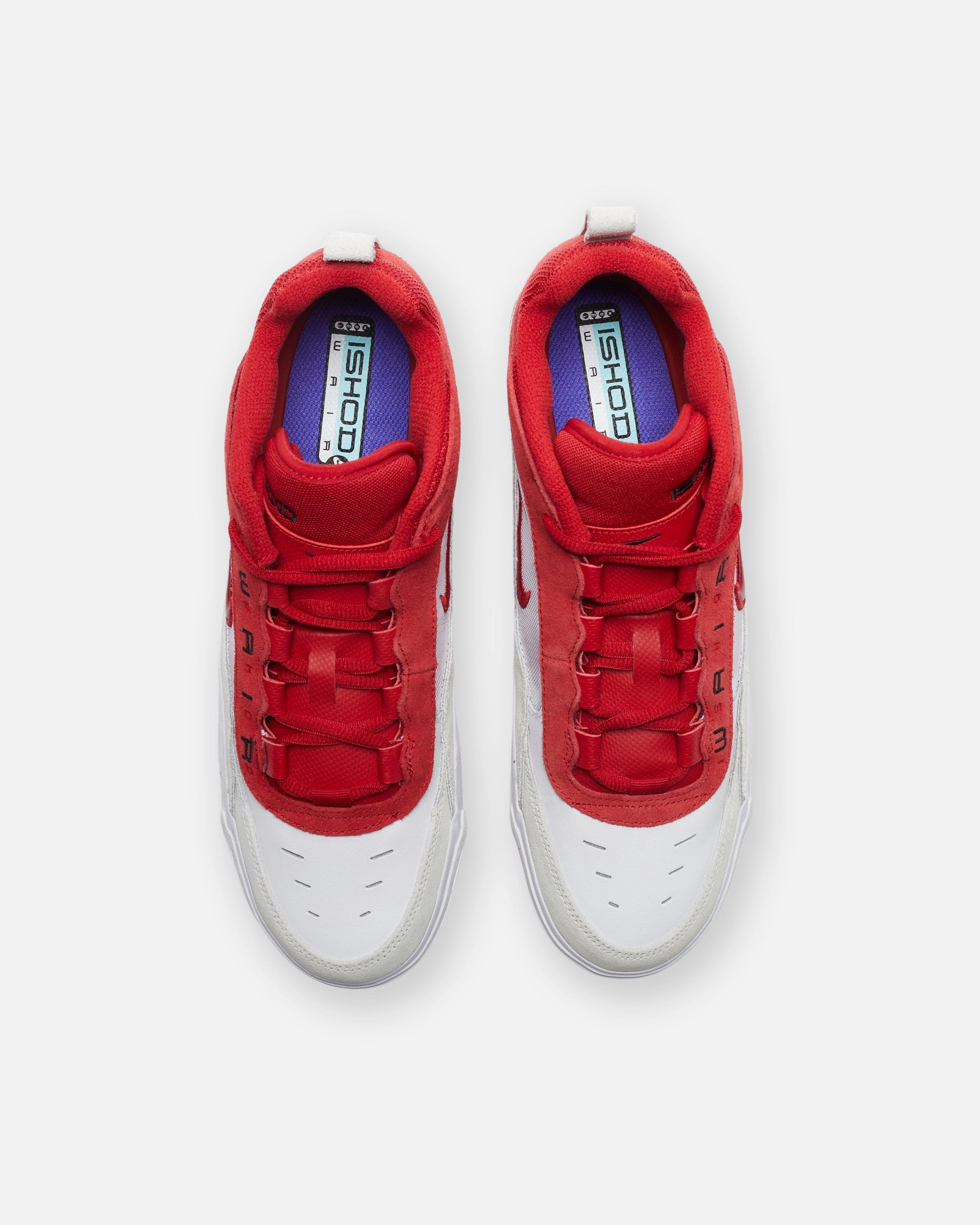 NIKE SB AIR MAX ISHOD 2  - WHITE/ VARSITYRED/ SUMMITWHITE