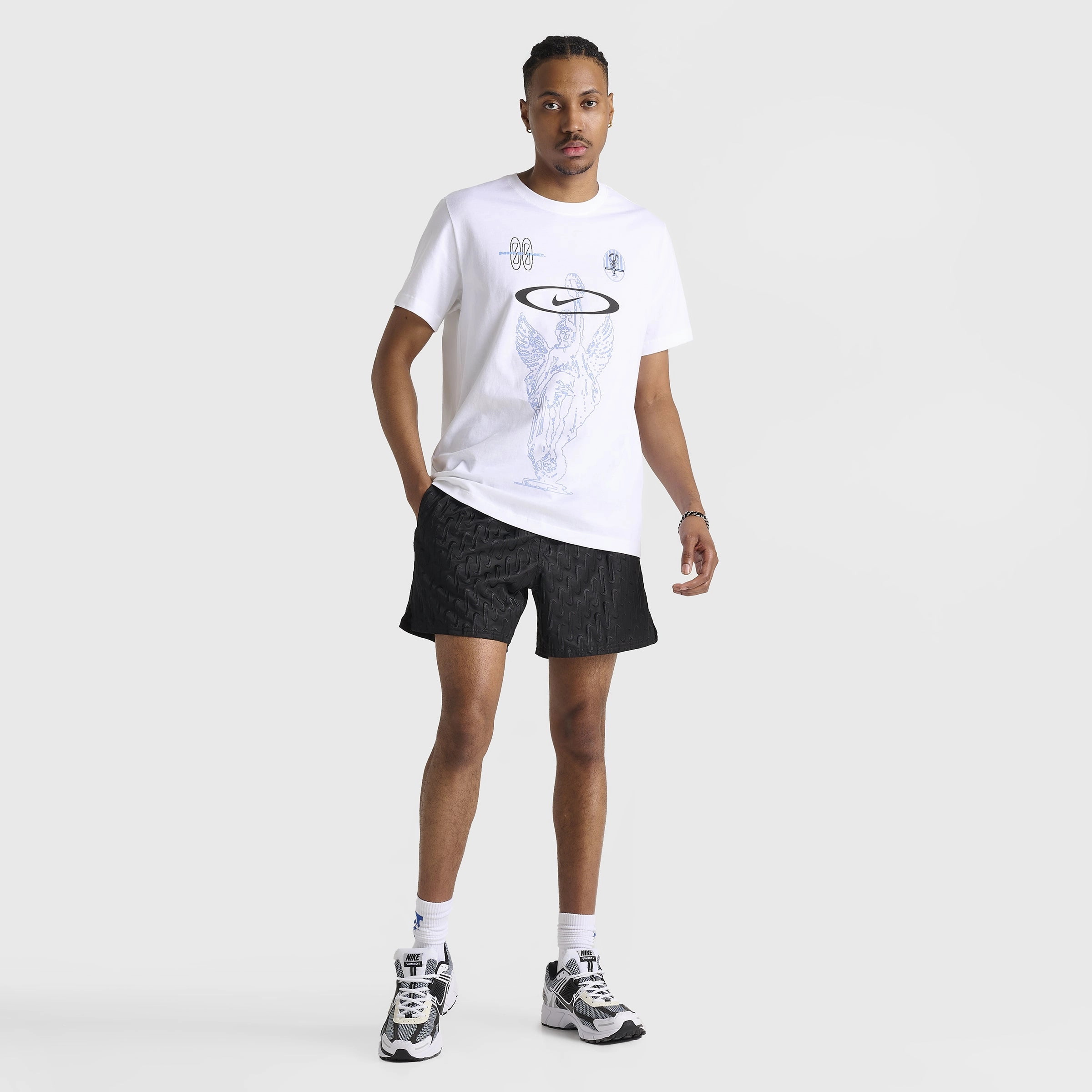 Nike Sportswear Victory Graphic T-Shirt White / Black
