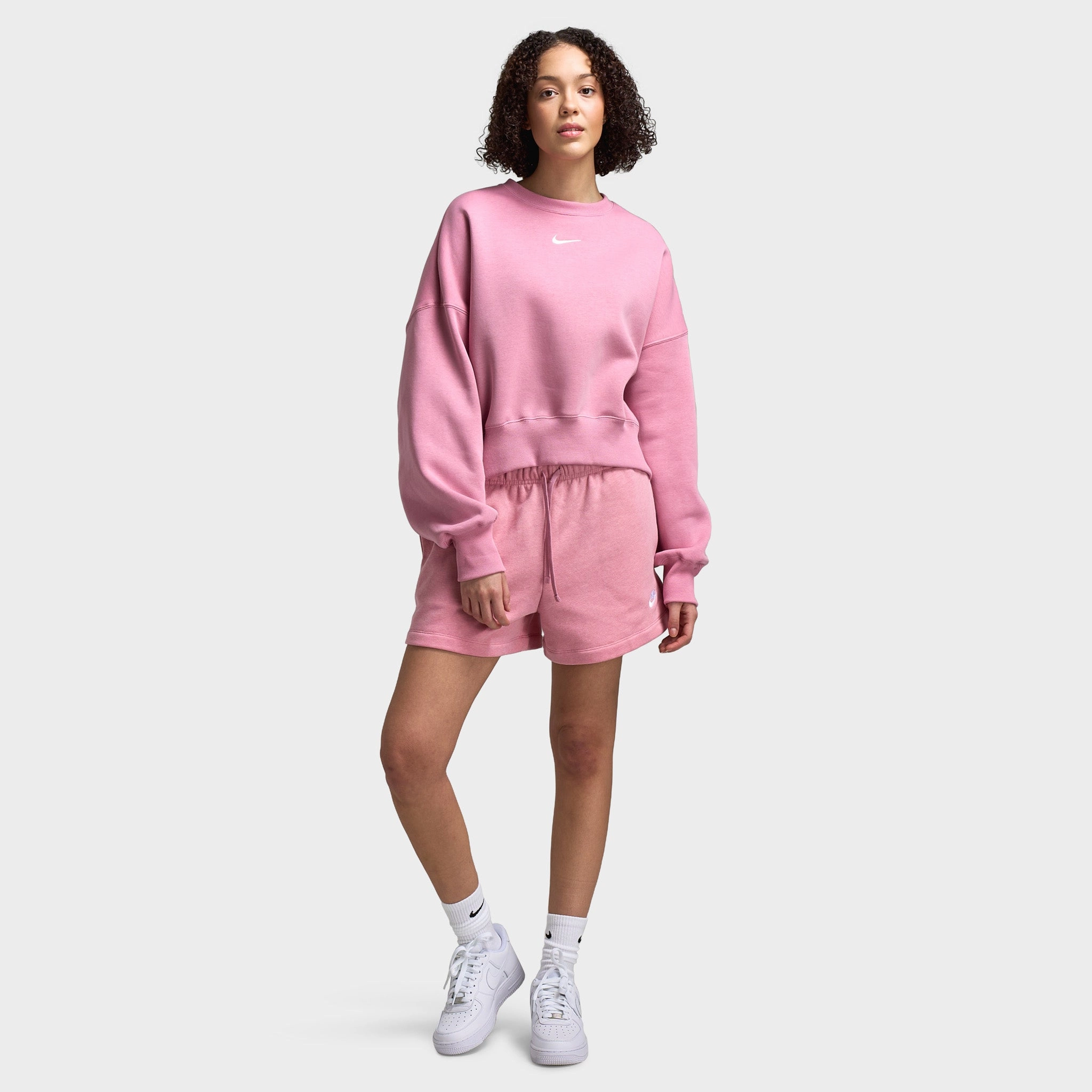 Nike Sportswear Women's Over-Oversized Crewneck Sweatshirt Elemental Pink / Sail