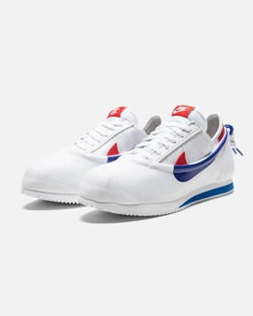 NIKE X CLOT CORTEZ - WHITE/ GAMEROYAL/ UNIVERSITYRED