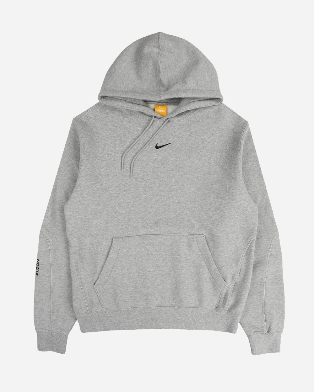 NIKE X NOCTA DRAKE NRG CS FLEECE GREY HEATHER HOODIE