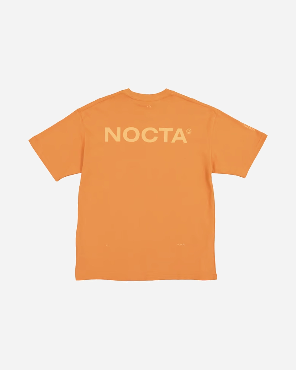 NIKE X NOCTA NRG CS BIG BODY HOT CURRY ORANGE TEE LARGE