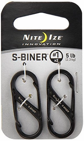 Nite Ize - S-BINER #1X2. 5LB (2.3KG).  