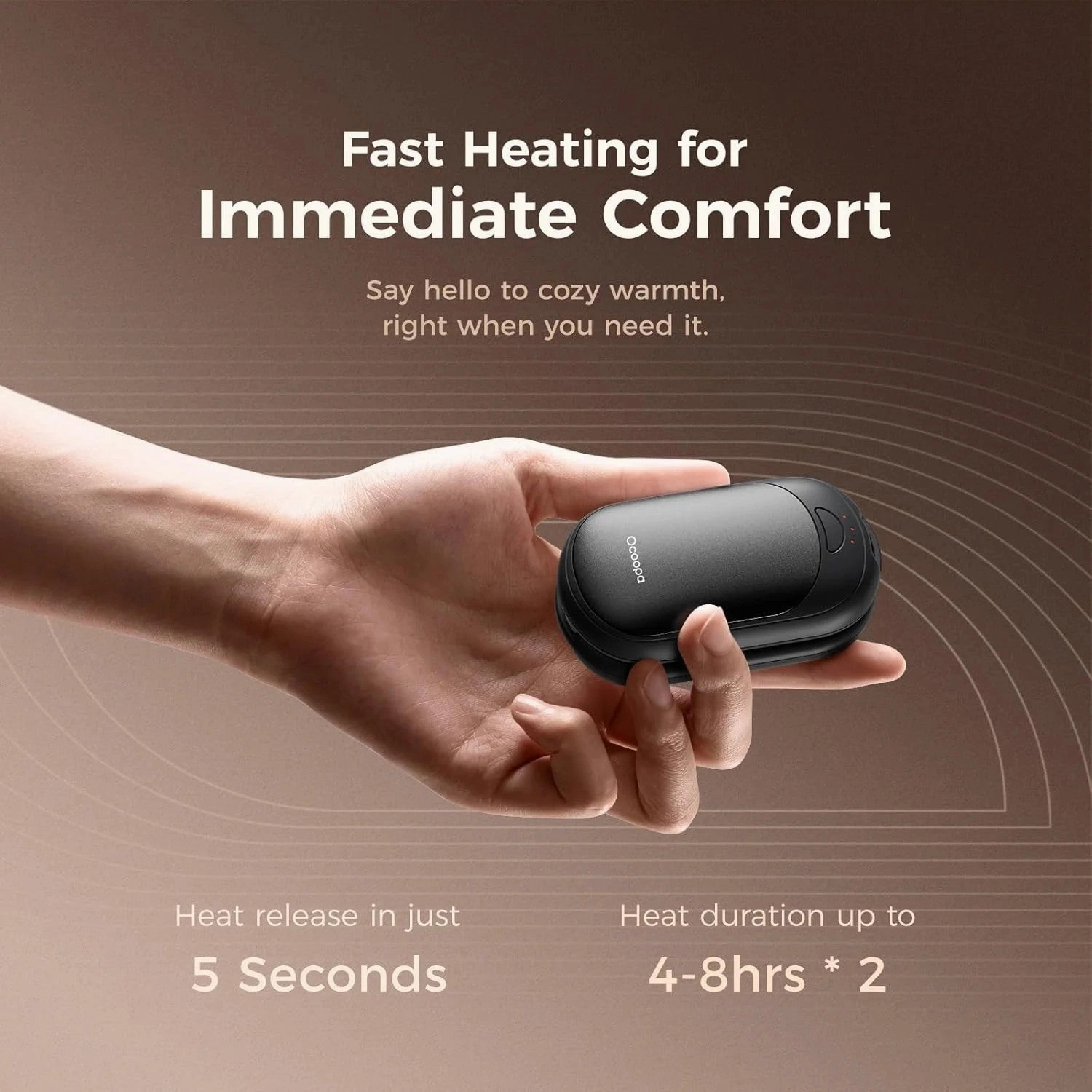 OCOOPA UT3 Lite Hand Warmers Rechargeable, 2 Pack