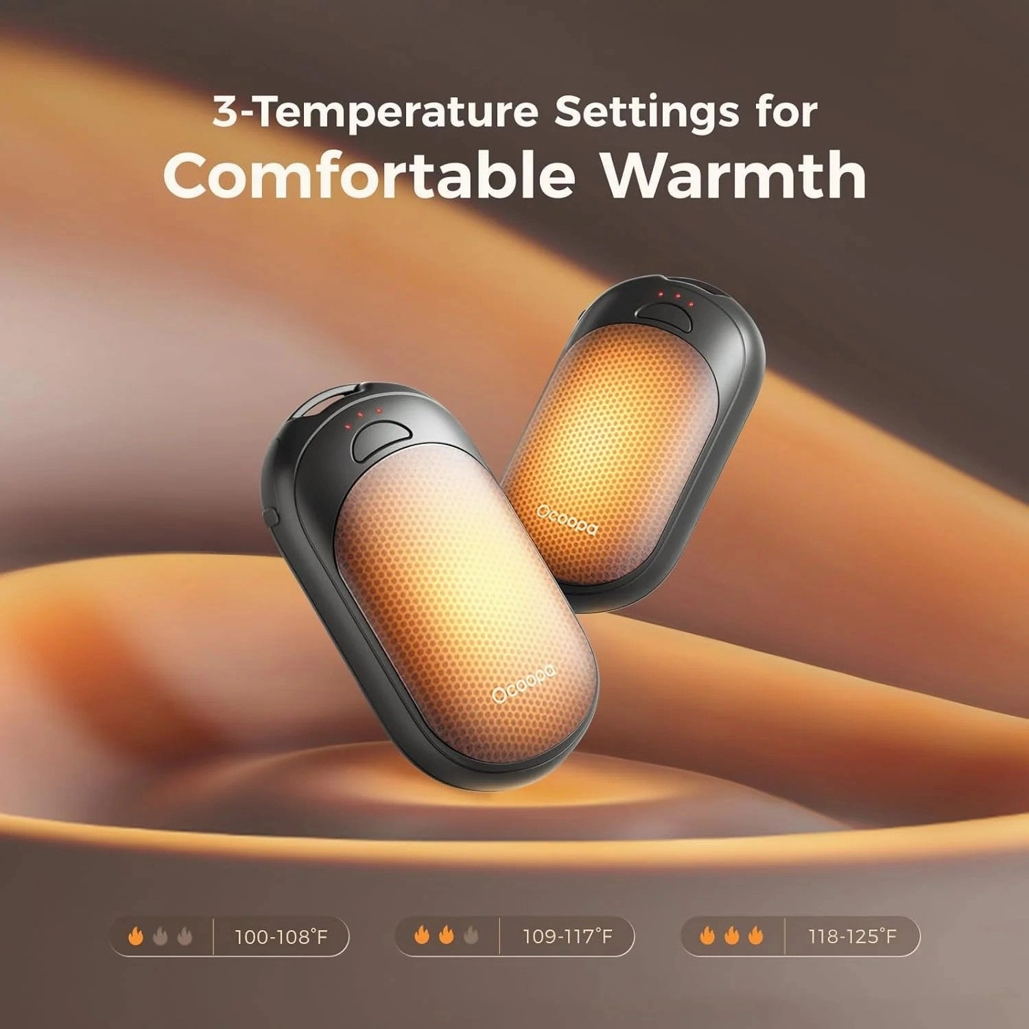 OCOOPA UT3 Lite Hand Warmers Rechargeable, 2 Pack