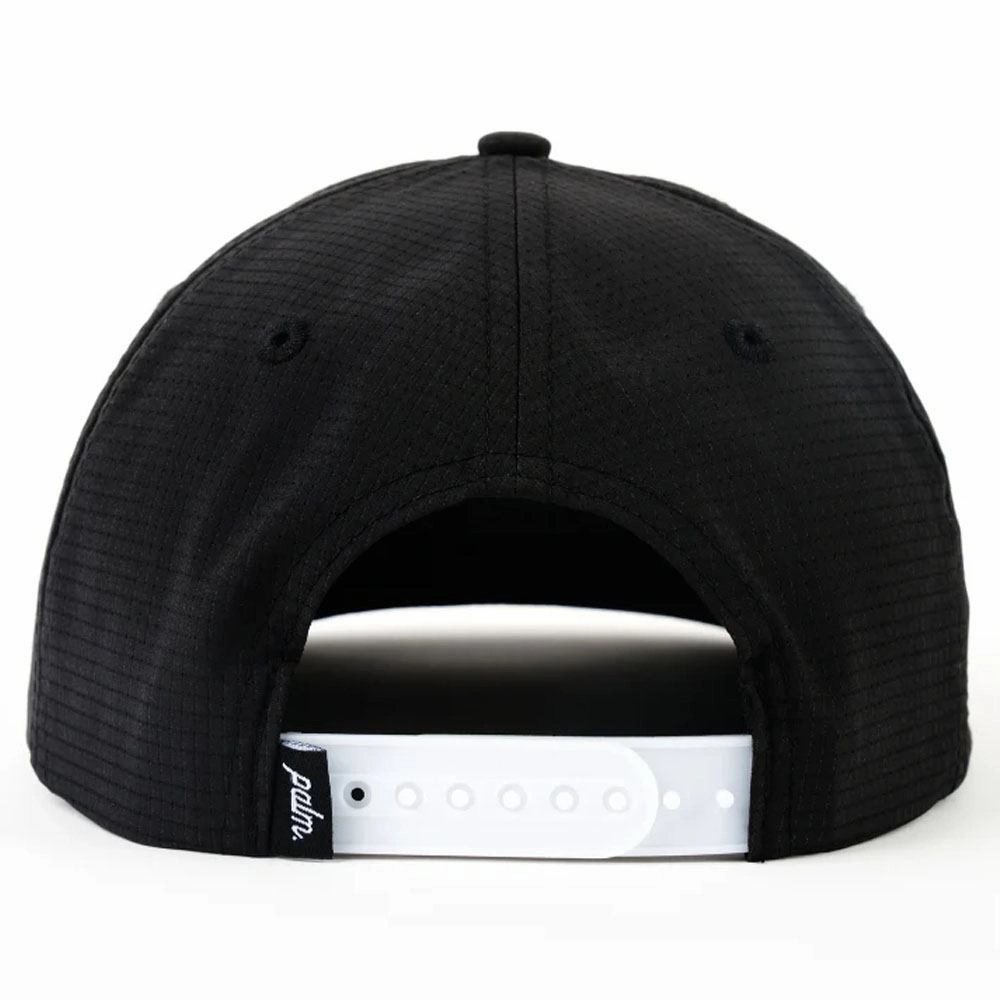 Palm Golf Icon Performance Snapback Golf Cap Black - SS24 Men