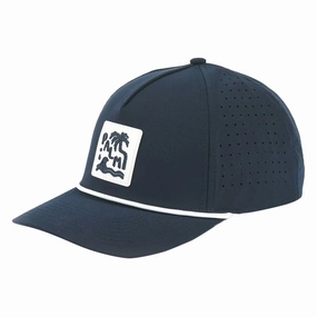 Palm Golf San O Snapback Golf Cap Navy - SS24 Men