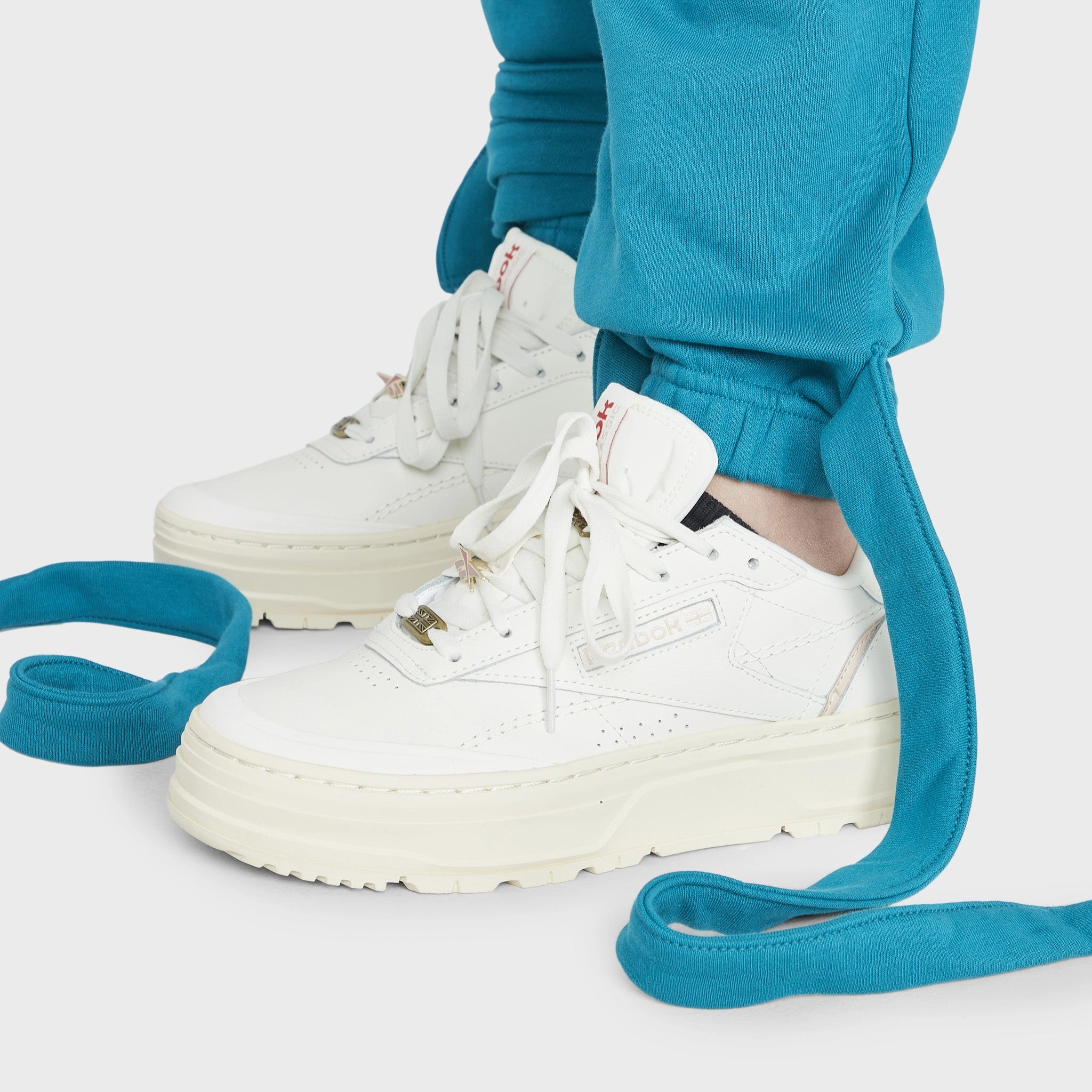 Reebok x Cardi B Women's Knit Pants / Seaport Teal