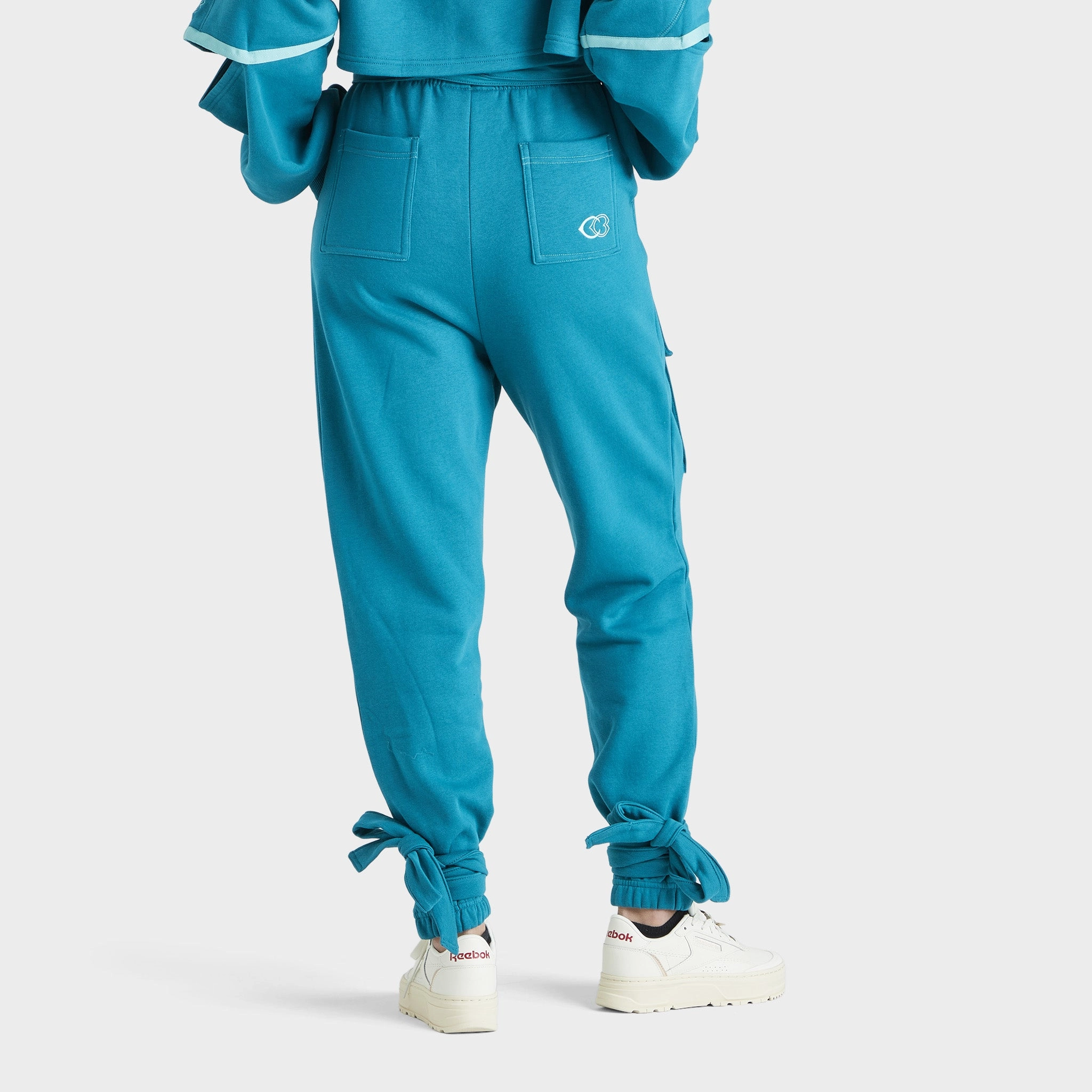 Reebok x Cardi B Women's Knit Pants / Seaport Teal