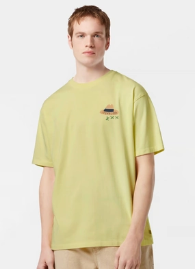 Scotch & Soda Crewneck T-shirt - SORBET YELLOW