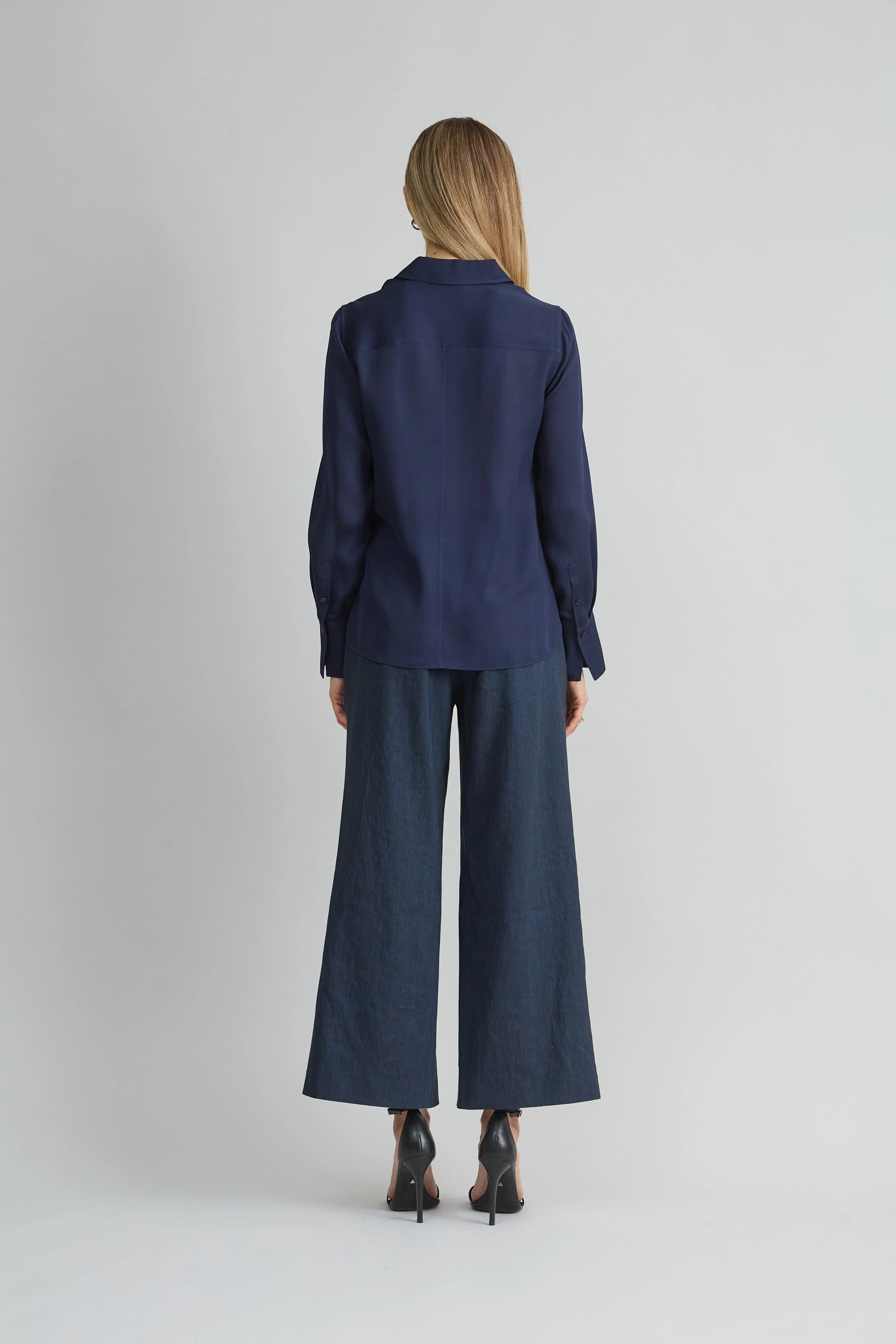 Silk Midnight Shadow Shirt
