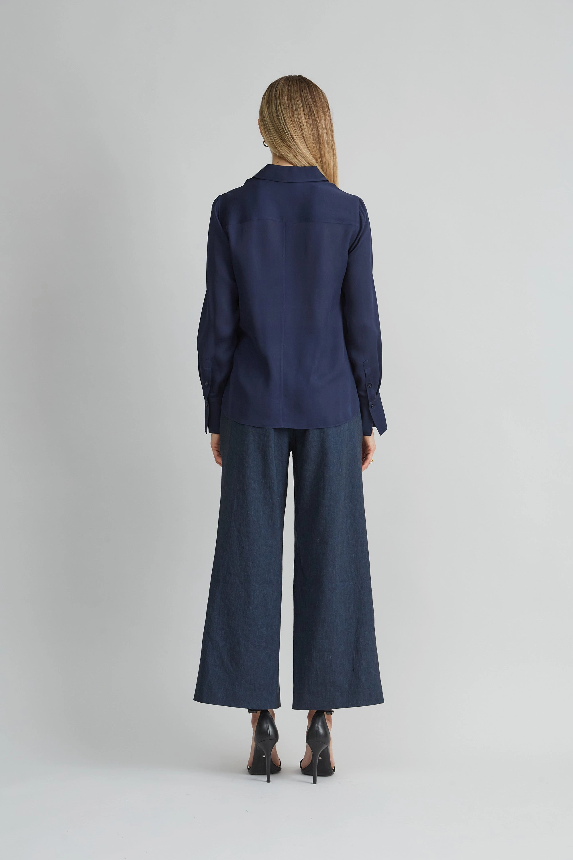 Silk Midnight Shadow Shirt