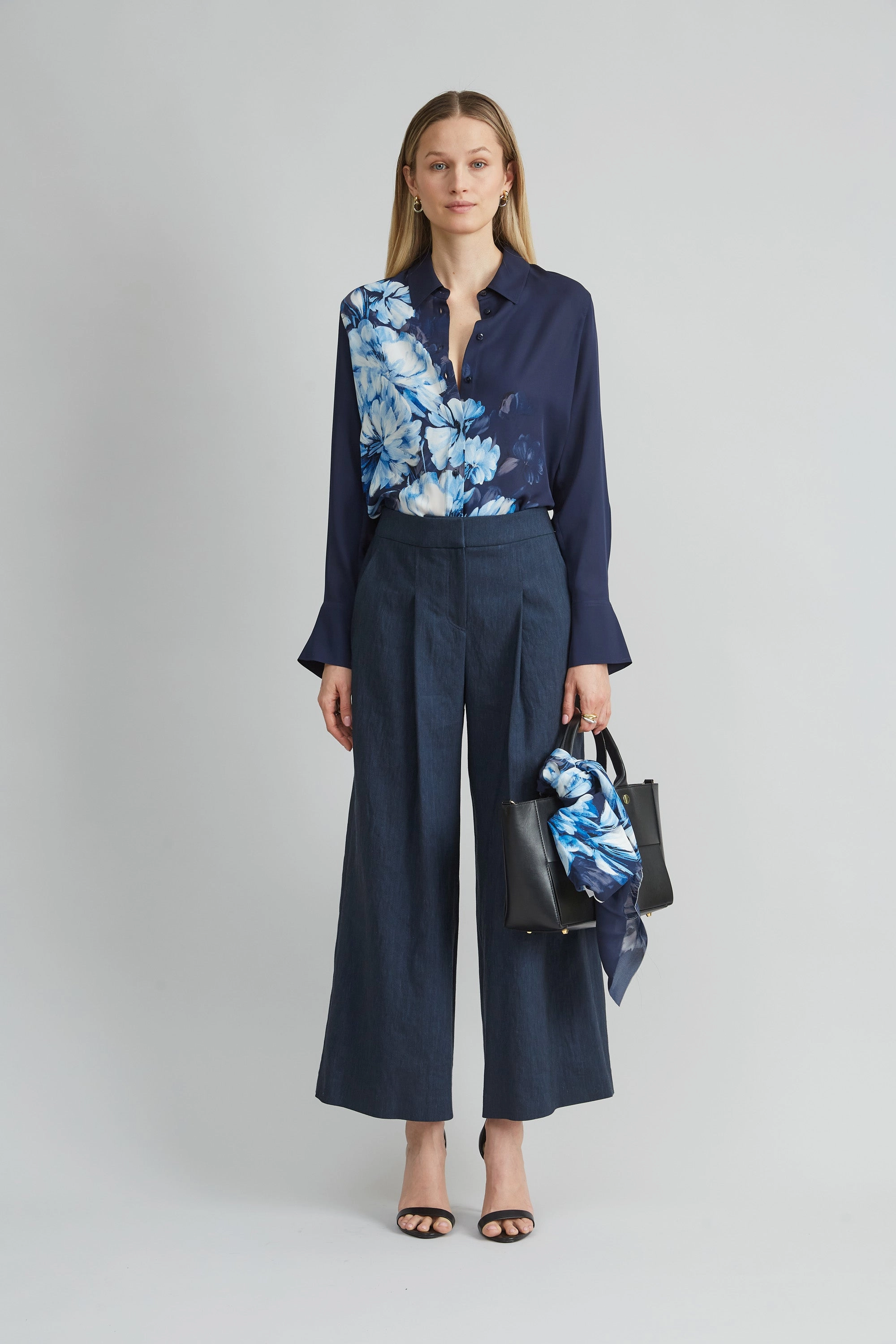 Silk Midnight Shadow Shirt
