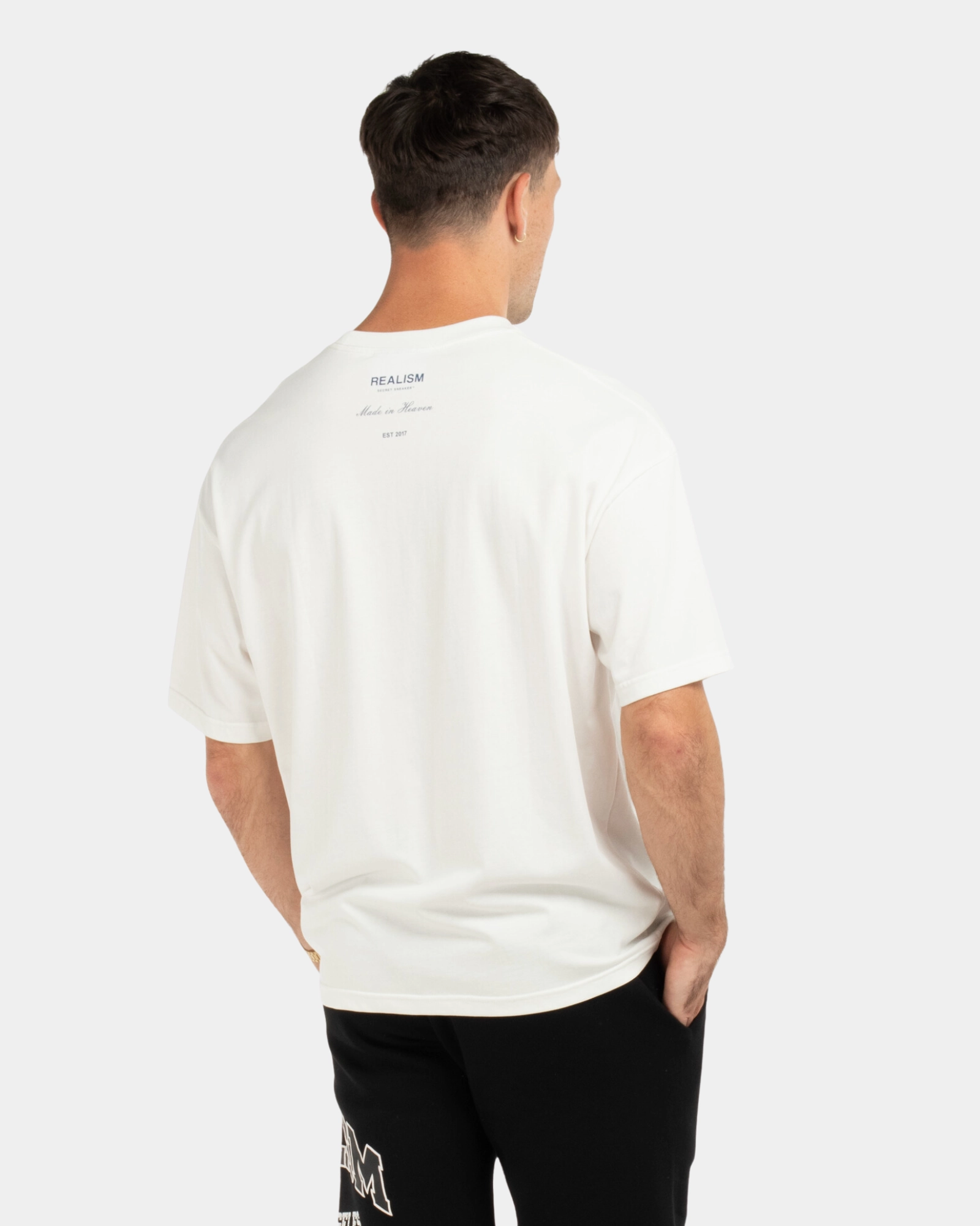 SSS REALISM DOVE LOGO TEE WHITE