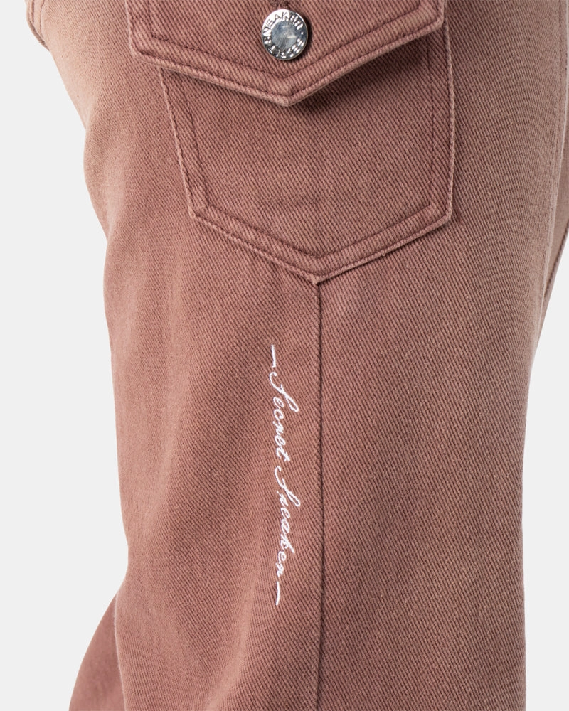 SSS REALISM ORLEANS DENIM CARGO FADED BROWN