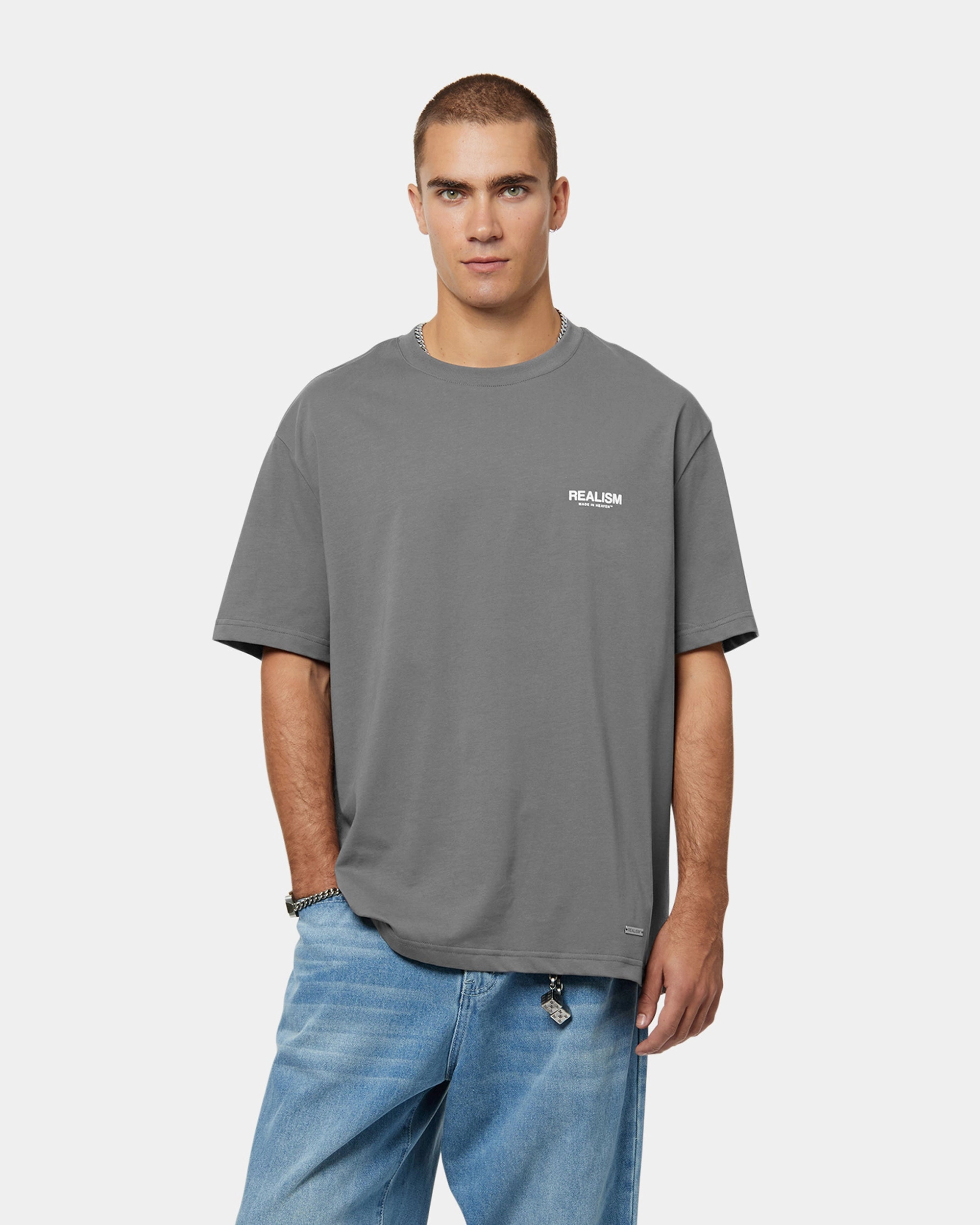 SSS REALISM STUDIO TEE COOL GREY