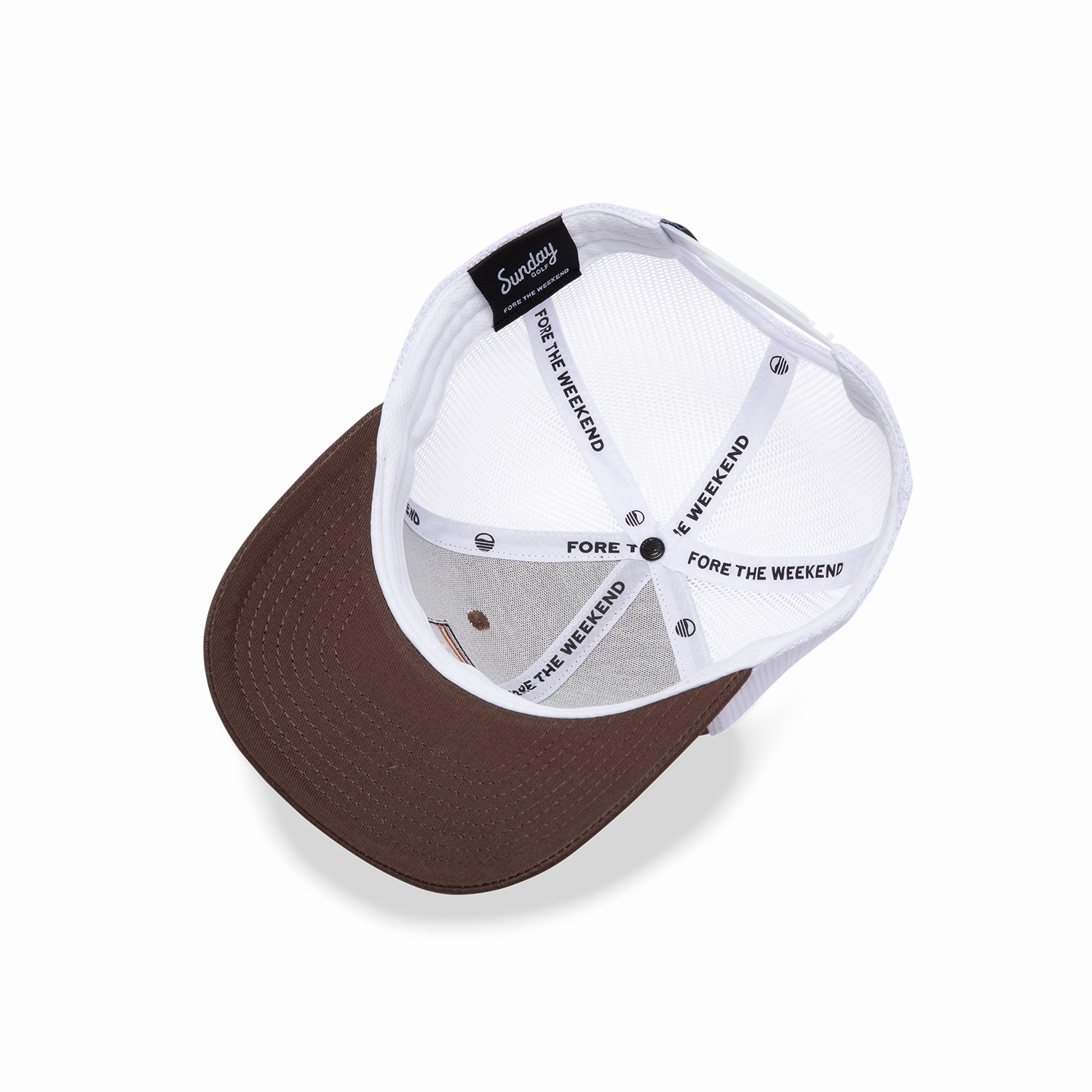 Sunday Golf Trucker Golf Hat | Brown