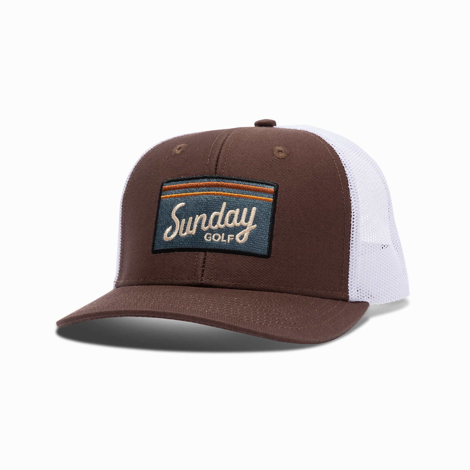 Sunday Golf Trucker Golf Hat | Brown