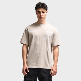 Supply & Demand Finley Graphic T-Shirt / Washed Taupe